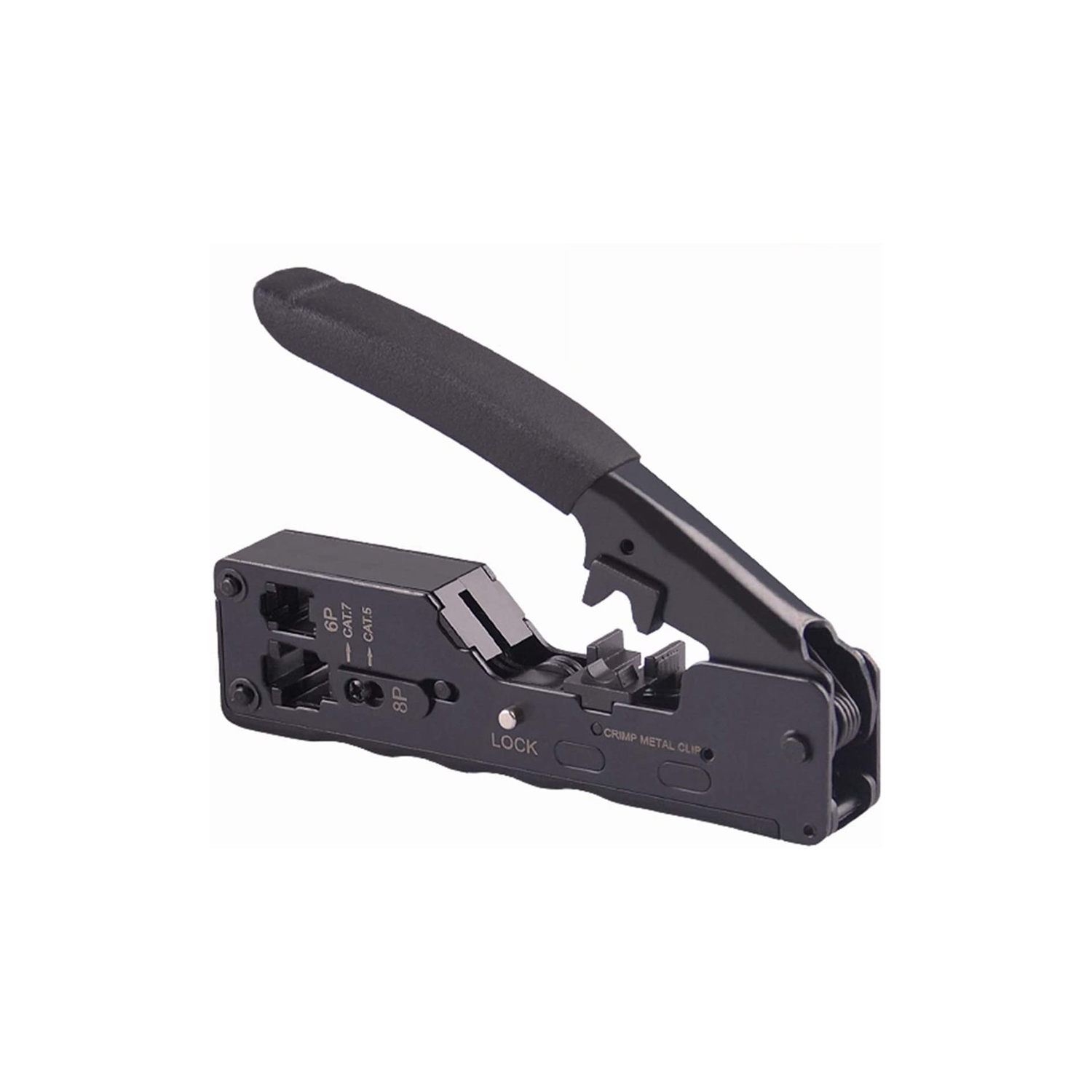 Outil de sertissage de câble Ethernet de réseau RJ45 RJ11 RJ12 Pince à sertir modulaire compacte - axGear