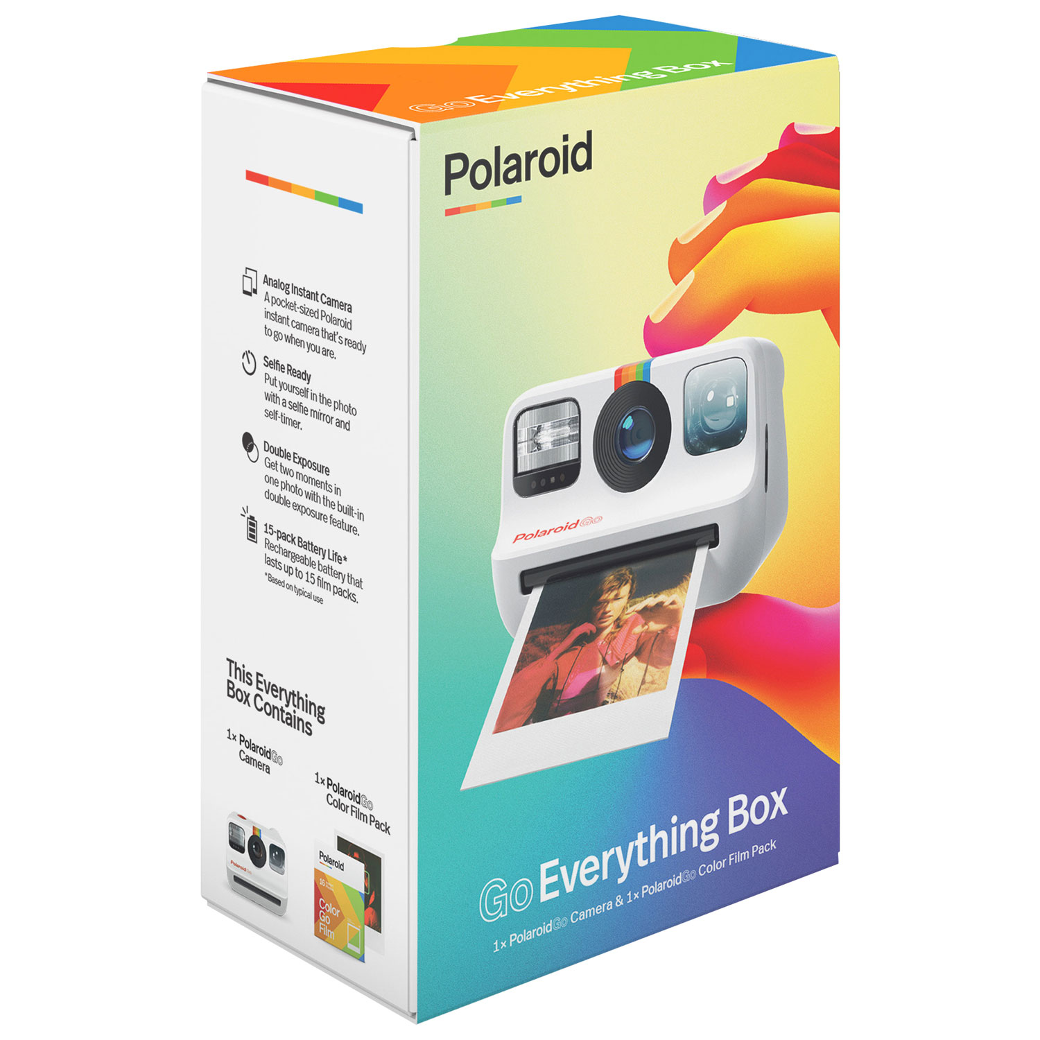 Polaroid Go Instant Camera Everything Box White Best Buy Canada