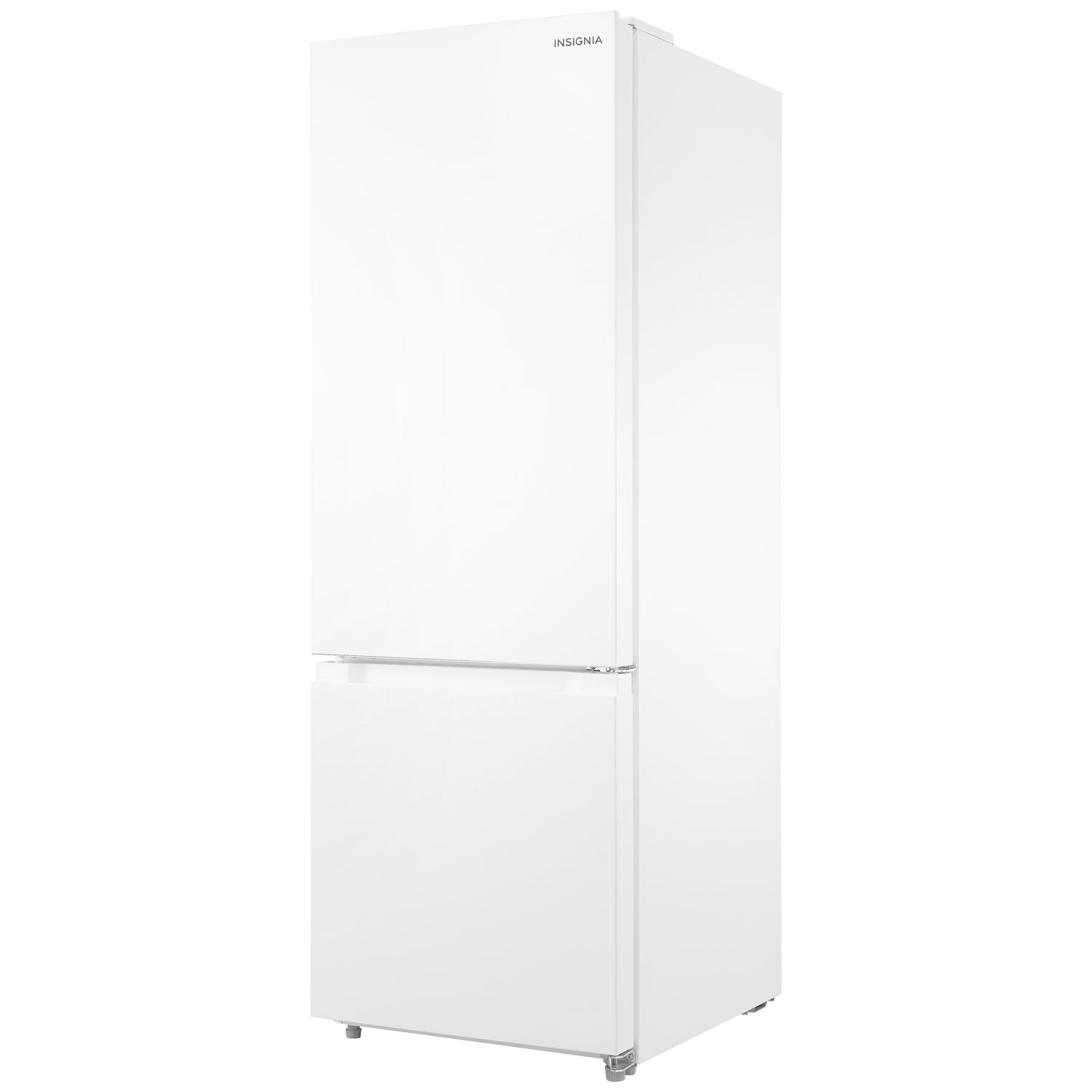 Insignia 24" 11.5 Cu. Ft. Bottom Freezer Refrigerator - White