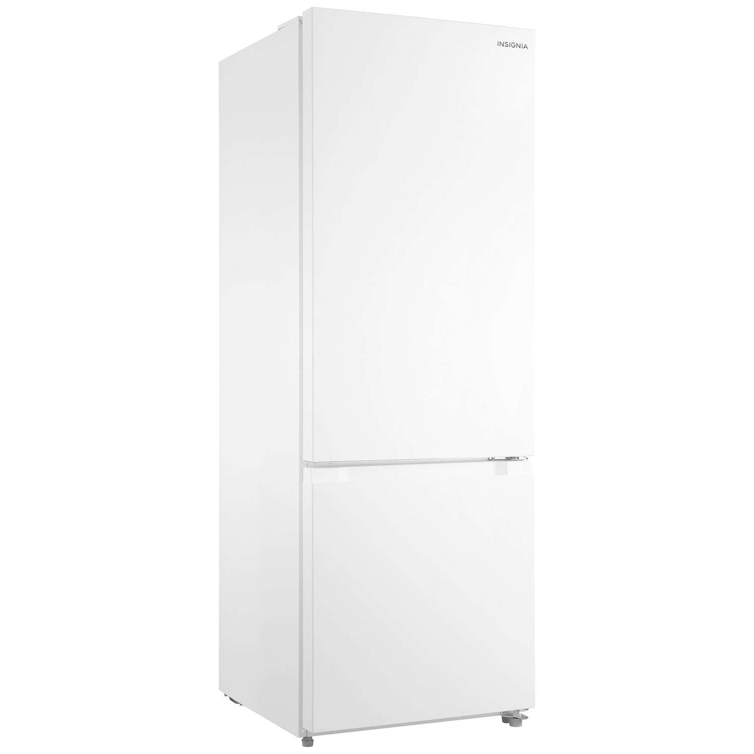 Insignia 24" 11.5 Cu. Ft. Bottom Freezer Refrigerator - White