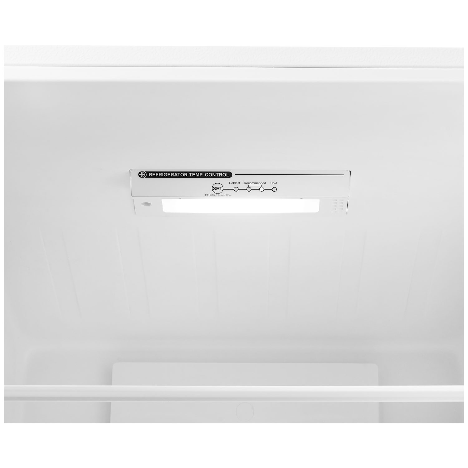 Insignia 24" 11.5 Cu. Ft. Bottom Freezer Refrigerator - White