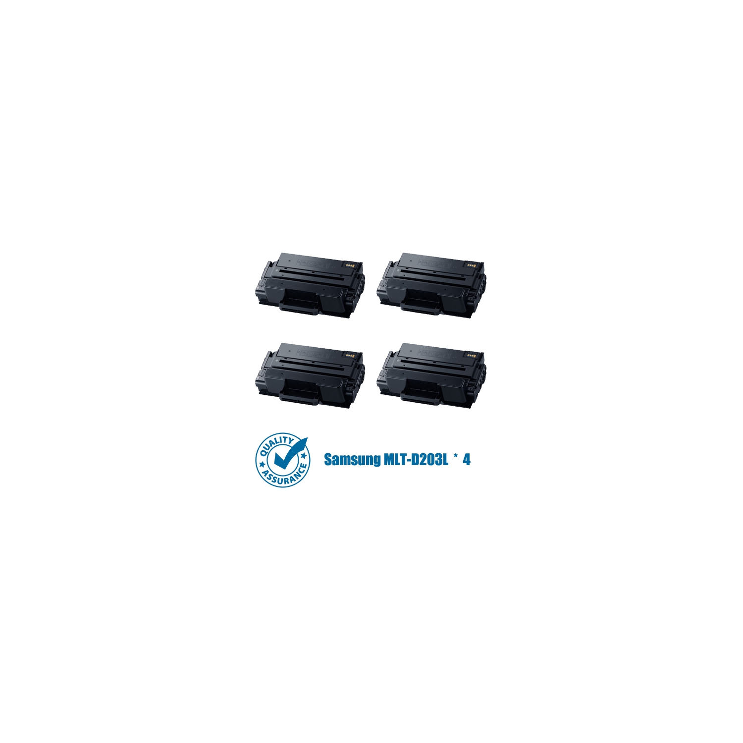 Printer Pro™ 4 Pack Samsung MLT-D203L (D203/MLTD203/mlt-d203) Compatible Black Toner Cartridge-Samsung Printer Xpress SL-M3320/3820/4020/M3370/3870/4070