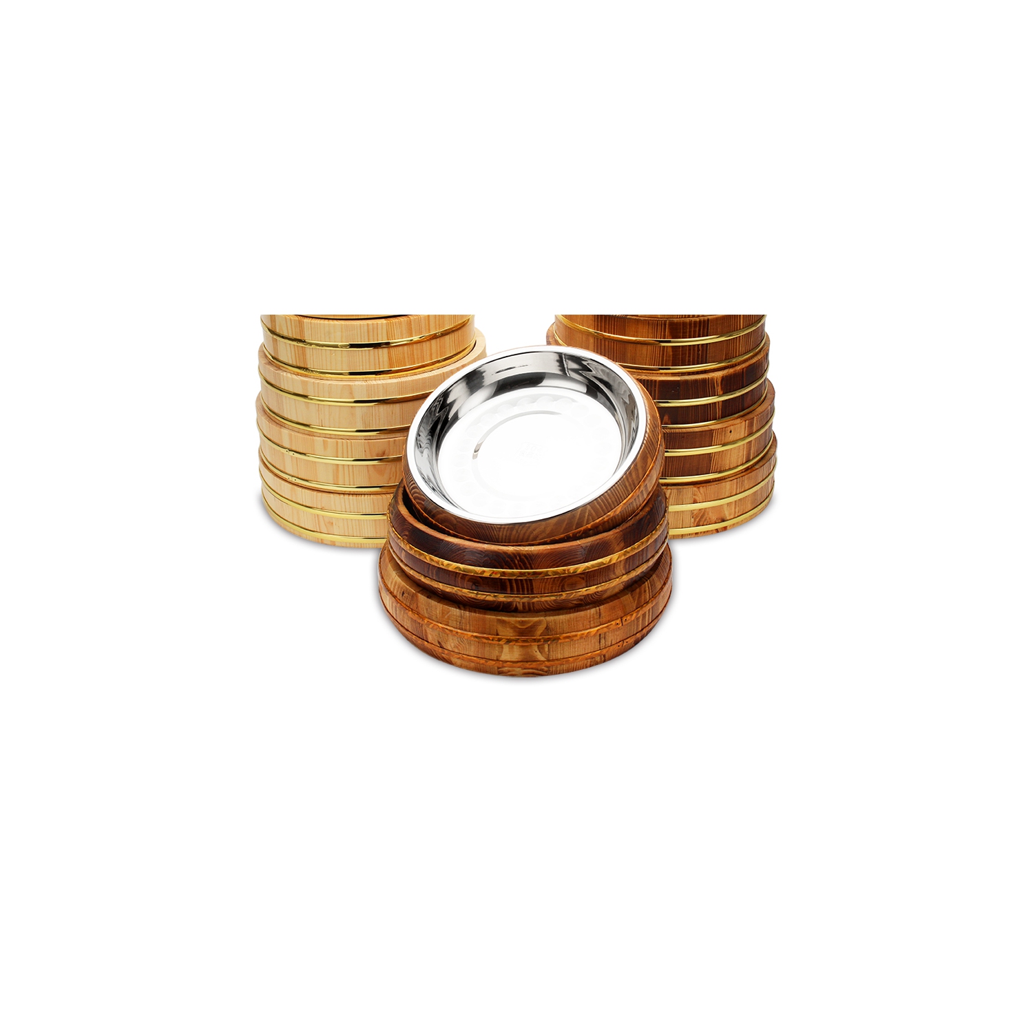 Sunwealth Japanese Wooden Sushi / Sashimi Serving Tray - 31cm