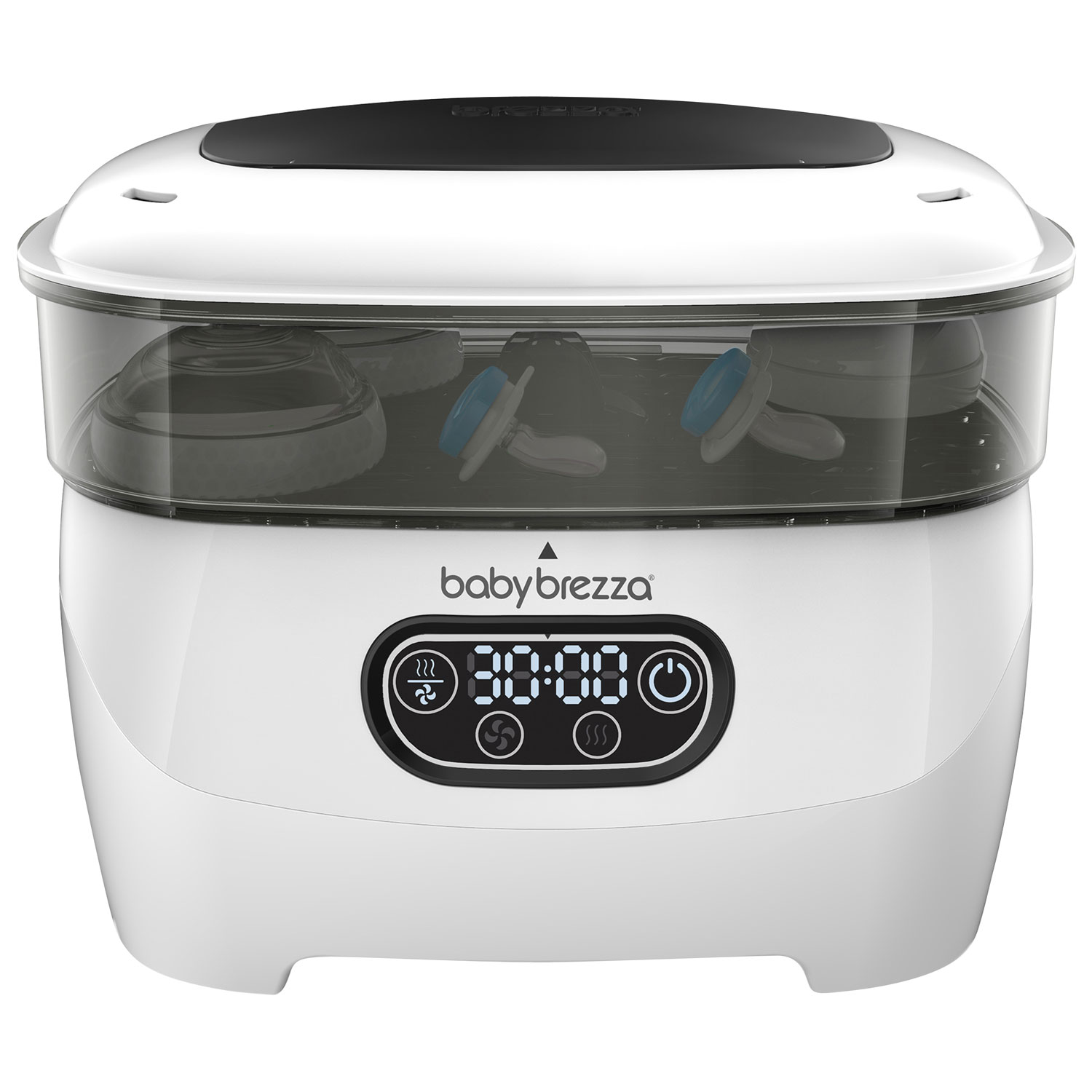 Stérilisateur de biberons et séchoir One-Step Advanced de Baby Brezza - Blanc