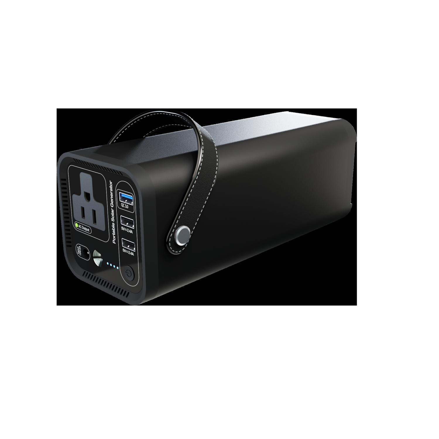 ACOPOWER PS100 Power Station, 154Wh Portable Solar Generator, 110V/200W AC Outlet