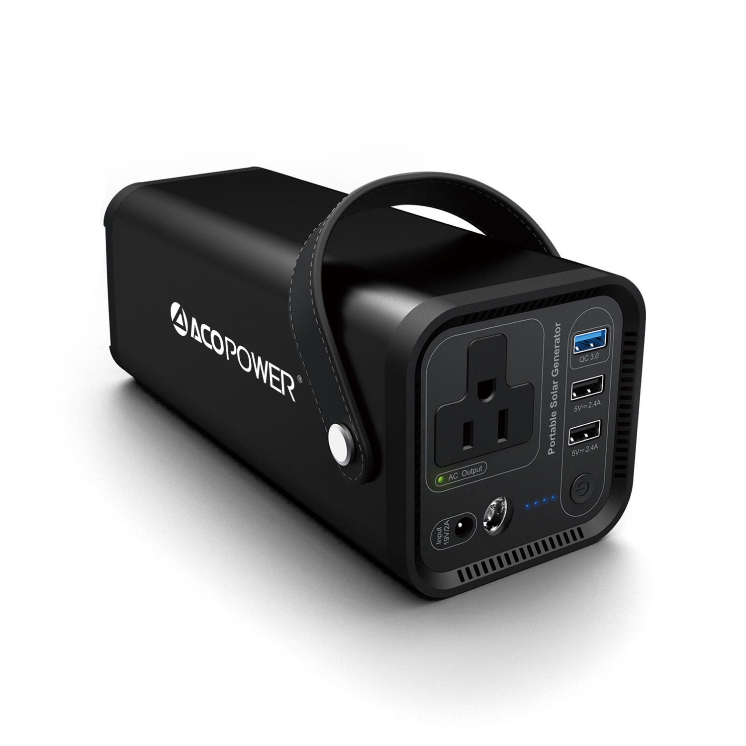 Générateur de 154 Wh d’ACOPOWER et panneau solaire portatif de 50 W