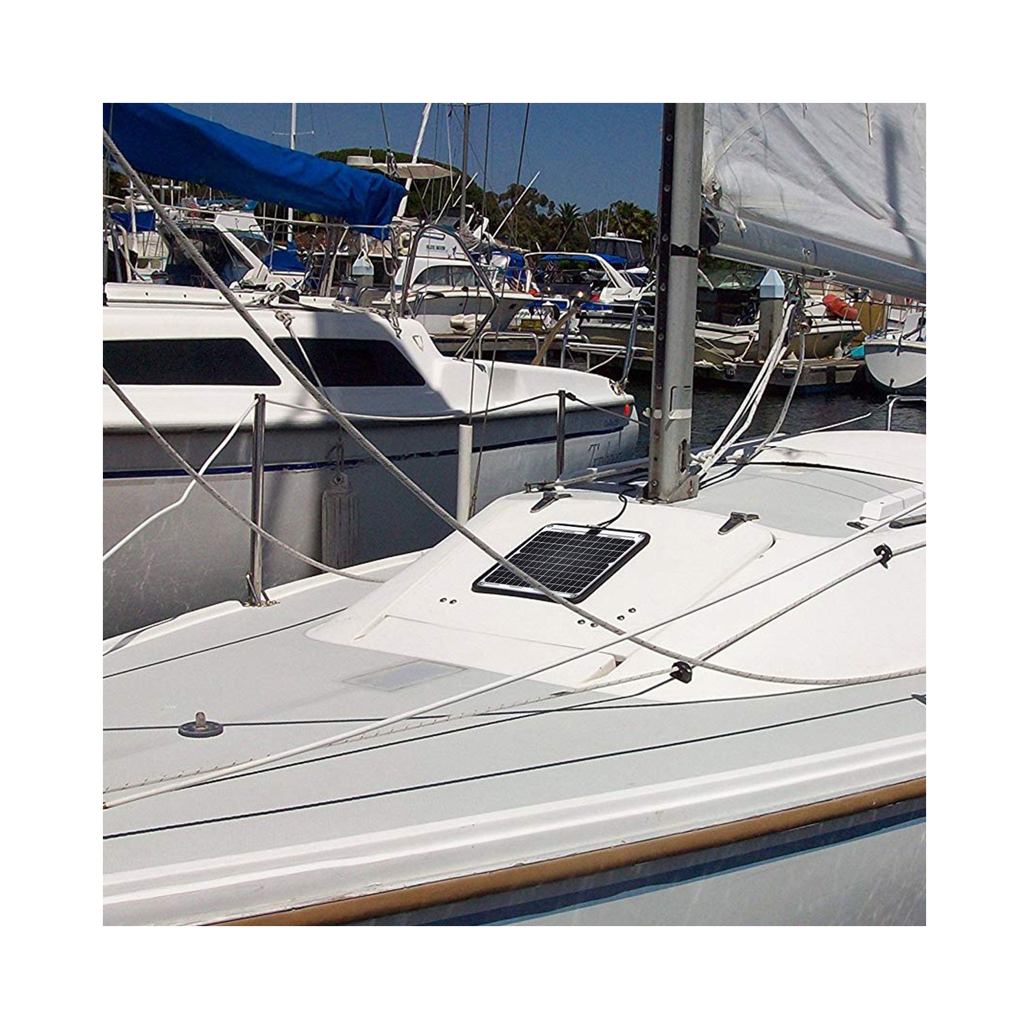 Chargeur solaire d’entretien de 24 V et 10 W 0,28 a d’ACOPOWER, chargeur de batterie pour moteur roulant