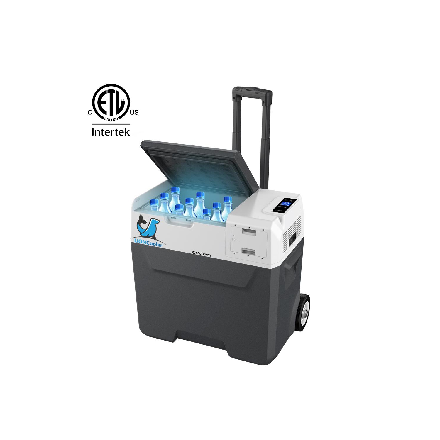 ACOPOWER LionCooler X50A Combo, Portable Solar Freezer & Extra Backup 173Wh Battery