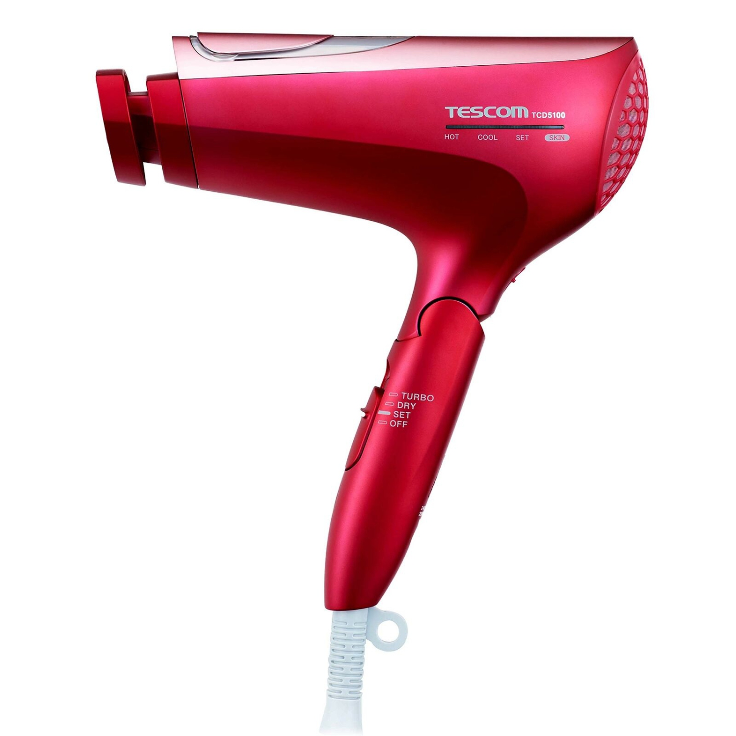 TESCOM Collagen Platinum & Nano-Sized Mist World Voltage Hair Dryer (Pink) TCD5100P