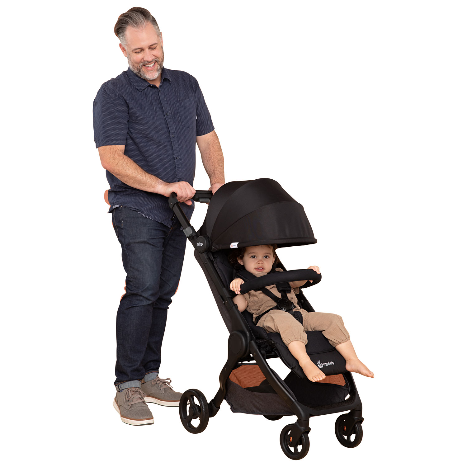 Poussette compacte Metro+ d'Ergobaby - Noir