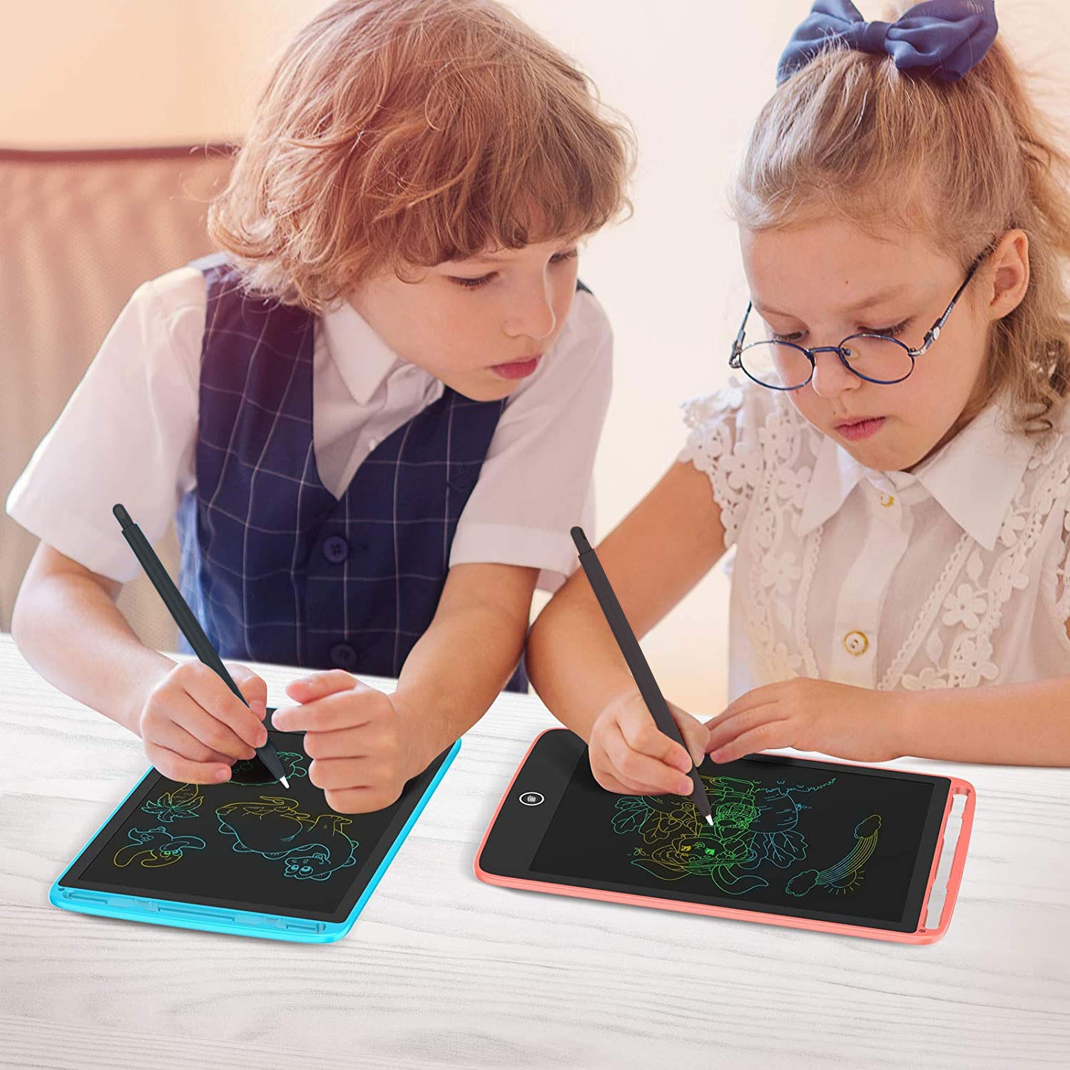 Tablette graphique d'écriture électronique couleur de 10 pouces, outil d'écriture environnementale pour étudier, planifier, dessiner et concevoir