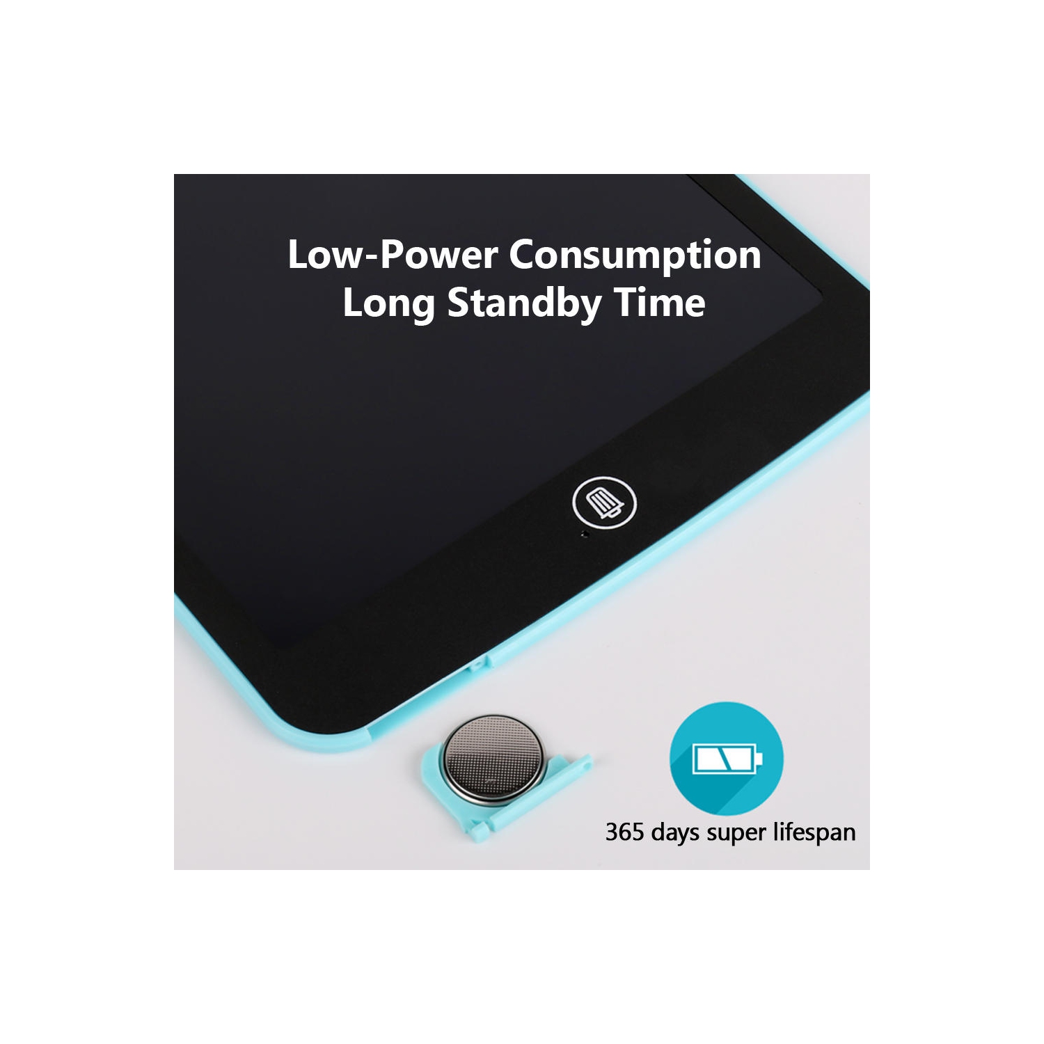 Tablette graphique d'écriture électronique couleur de 10 pouces, outil d'écriture environnementale pour étudier, planifier, dessiner et concevoir