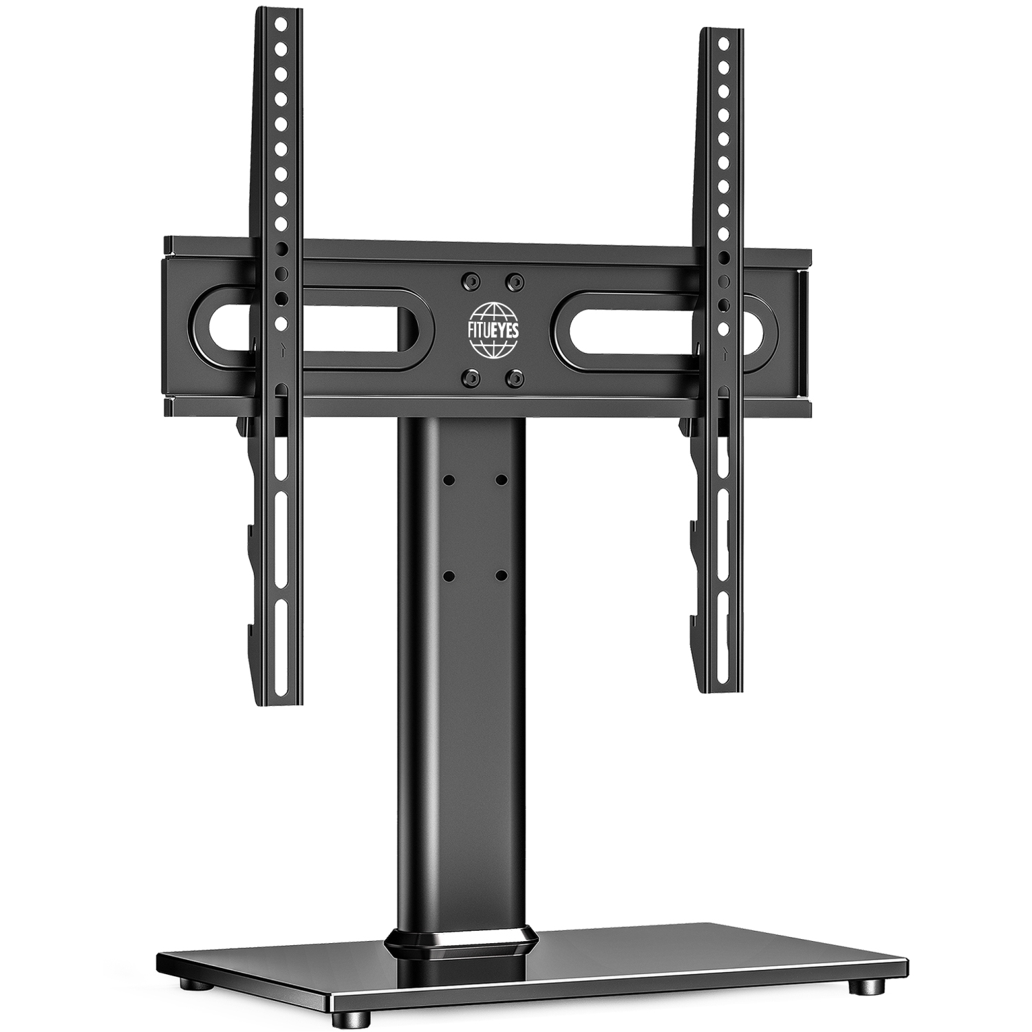 FITUEYES TV Stand / Base Tabletop TV Stand with Mount for most 27 - 55 inch Flat Screen TV Components Max VESA 400x400