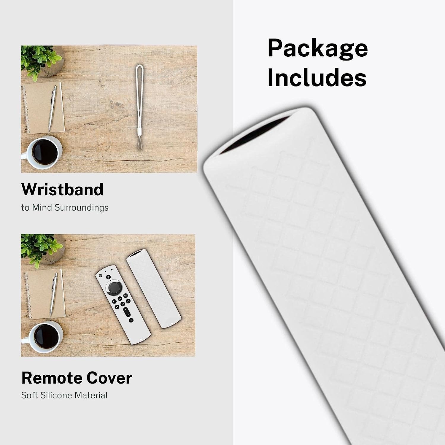 Shockproof Protective Silicone Case/Covers Compatible with All-New Alexa Voice Remote for TV Stick 4K, TV Stick, TV (3rd Gen)