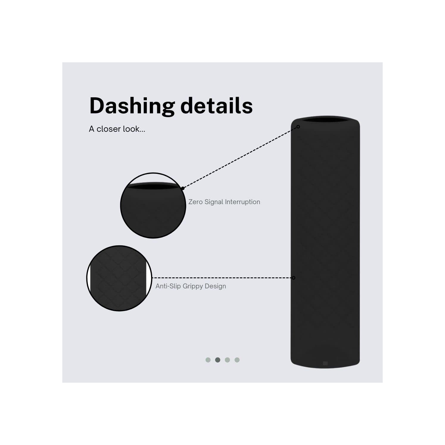 Shockproof Protective Silicone Case/Covers Compatible with All-New Alexa Voice Remote for TV Stick 4K, TV Stick, TV (3rd Gen)