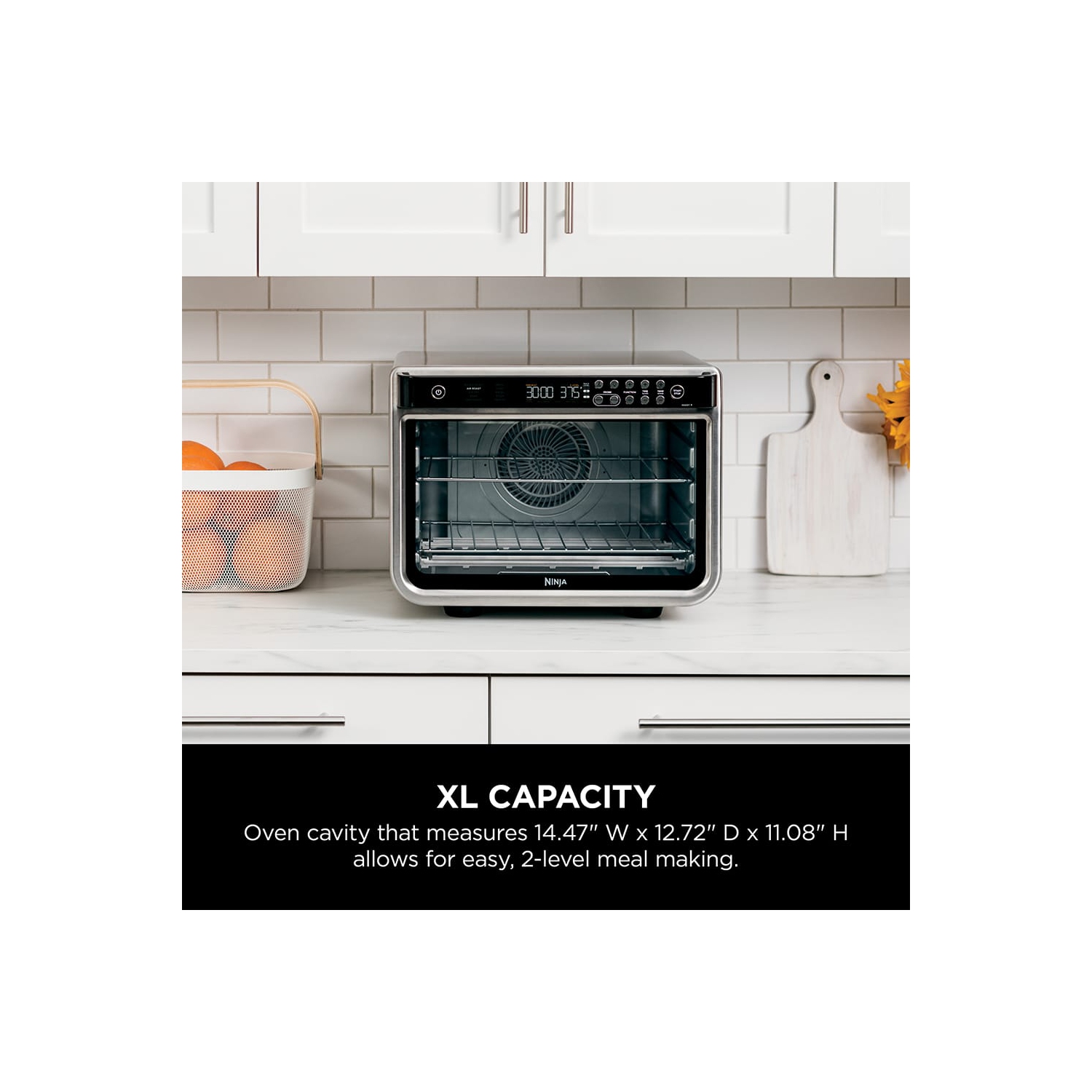 Ninja Foodi , 10 en 1 XL Pro Air Fry Coven, acier inoxydable, 1800 W