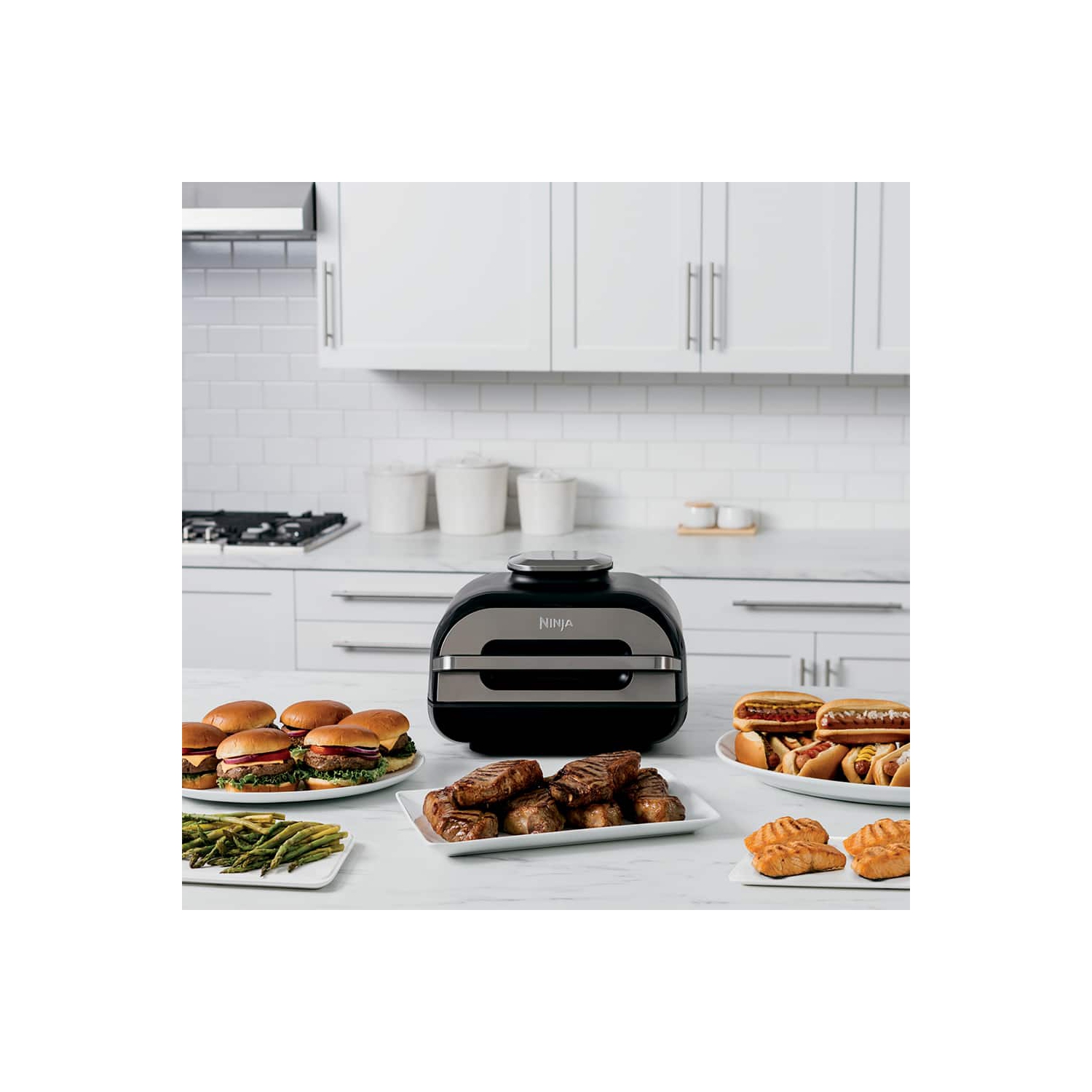 Ninja Foodi , 10 en 1 XL Pro Air Fry Coven, acier inoxydable, 1800 W