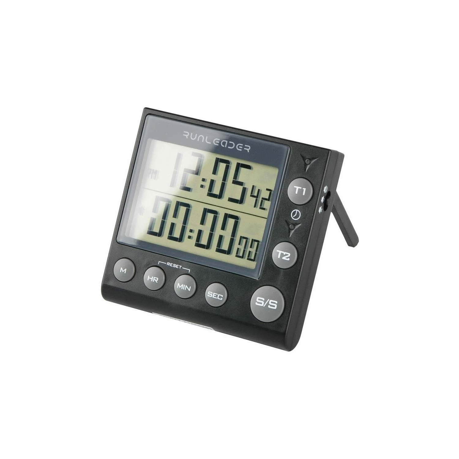 Minuterie numérique ACL à 2 canaux pour la cuisine avec horloge, alerte DEL, volume réglable, pour la cuisson, la cuisson, Friture, ragoût, grillage