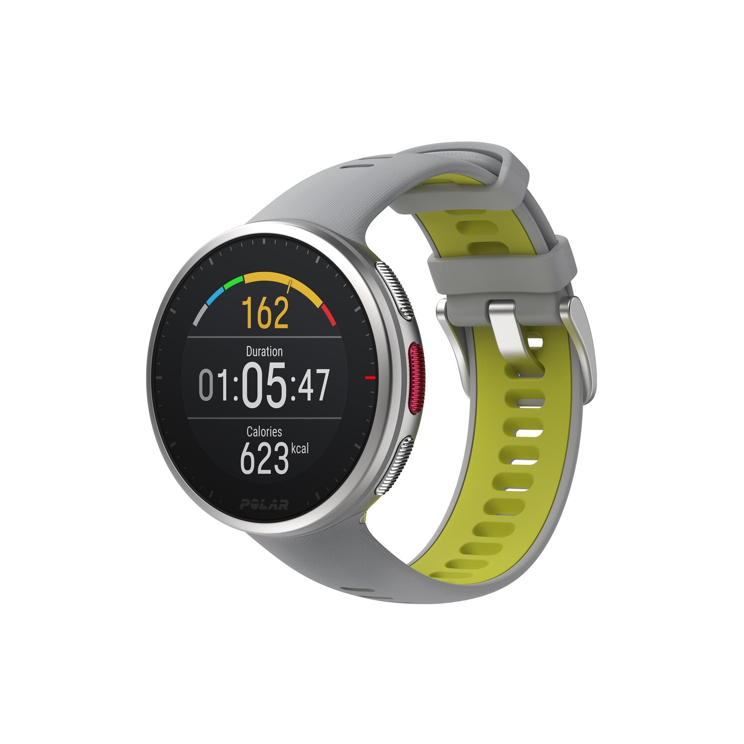 POLAR : VANTAGE V2 : SILVER/GREY-LIME : M/L | Best Buy Canada