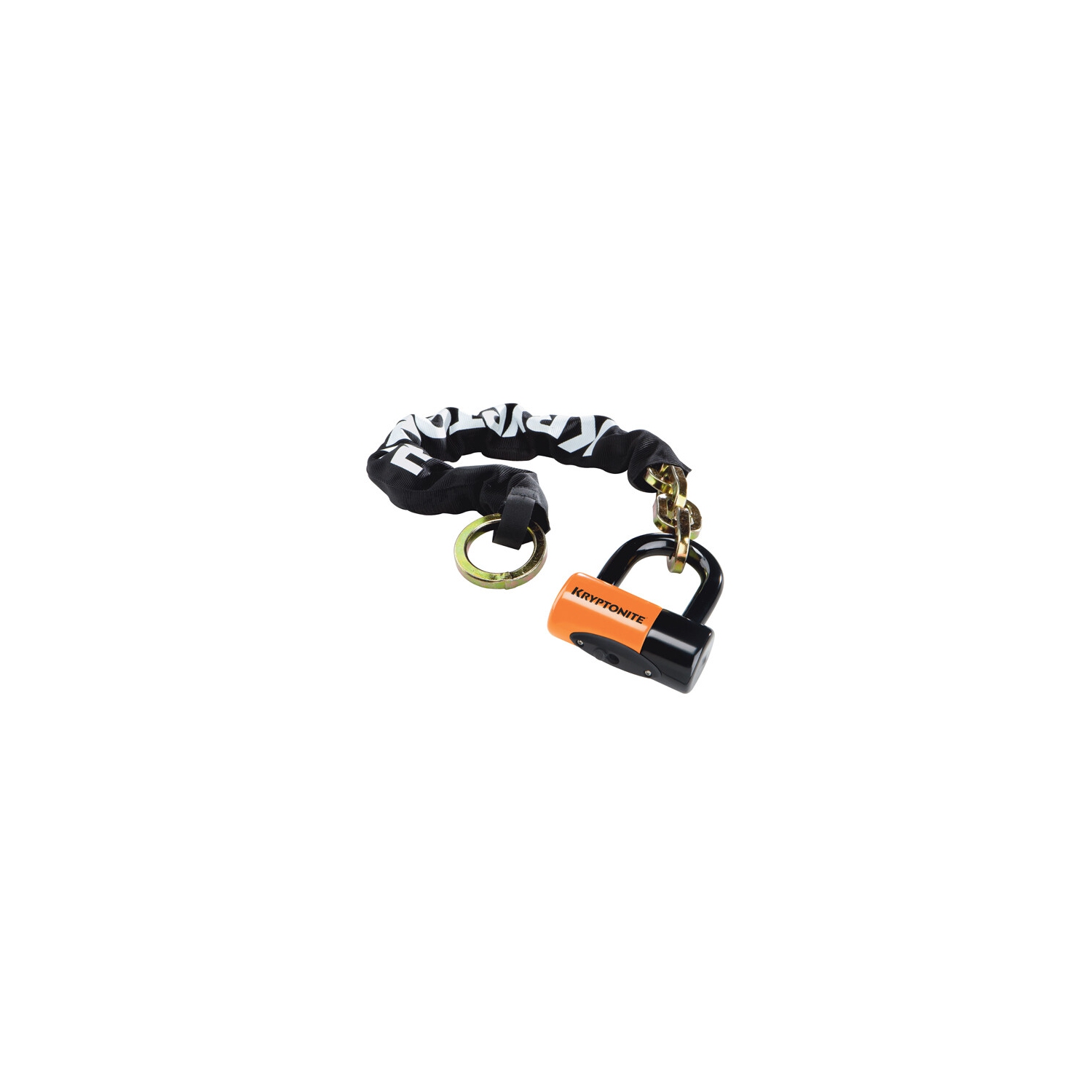 KRYPTONITE : NEW YORK CINCH RING CHAIN 1275 : BLACK/ORANGE : 12MM X 75CM