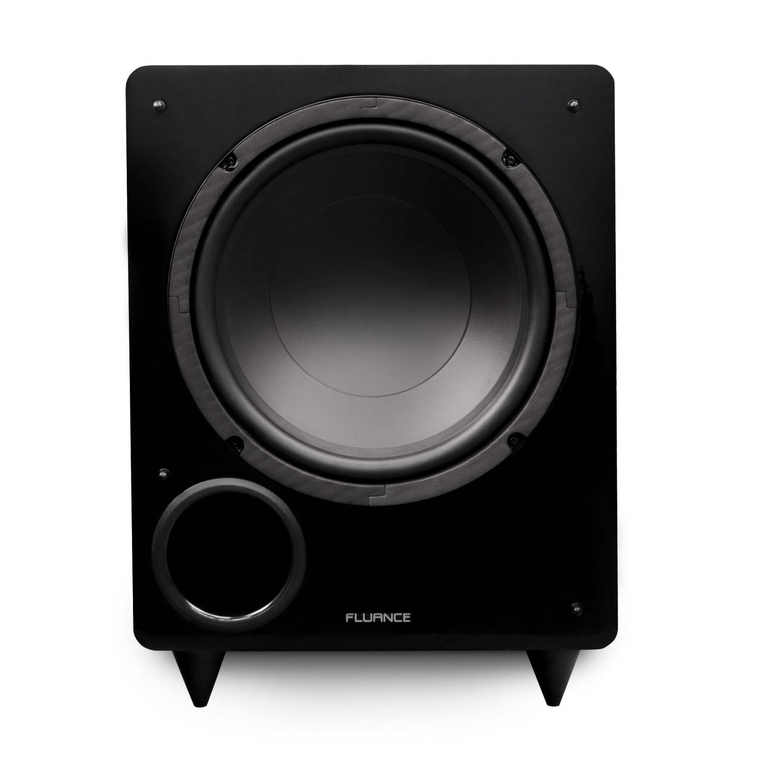 Fluance Ai61 Powered 6.5" Stereo Bookshelf Speakers, DB10 10" Powered Subwoofer, 15ft RCA Subwoofer Cable