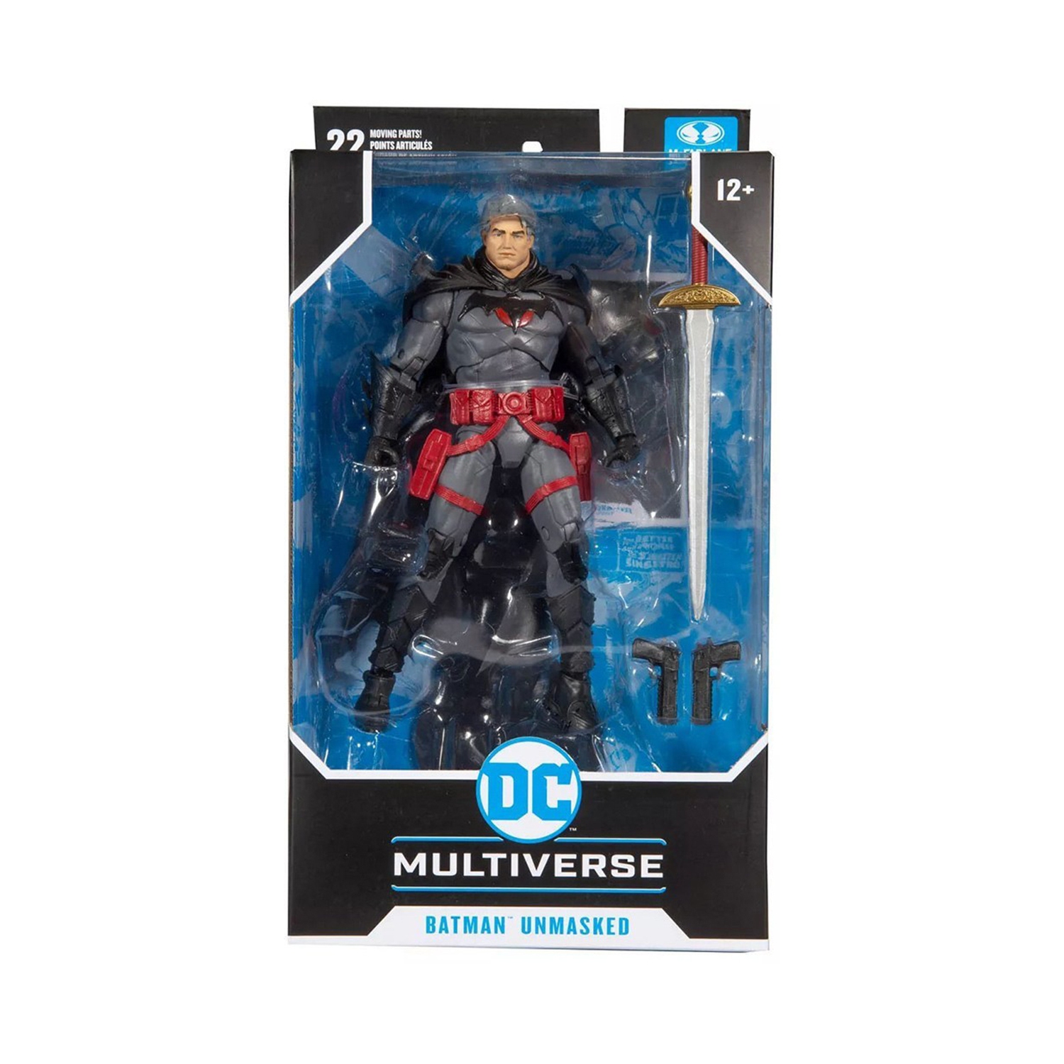 DC Multiverse 7 Inch Action Figure Comic Series - Flashpoint Batman Unmasked