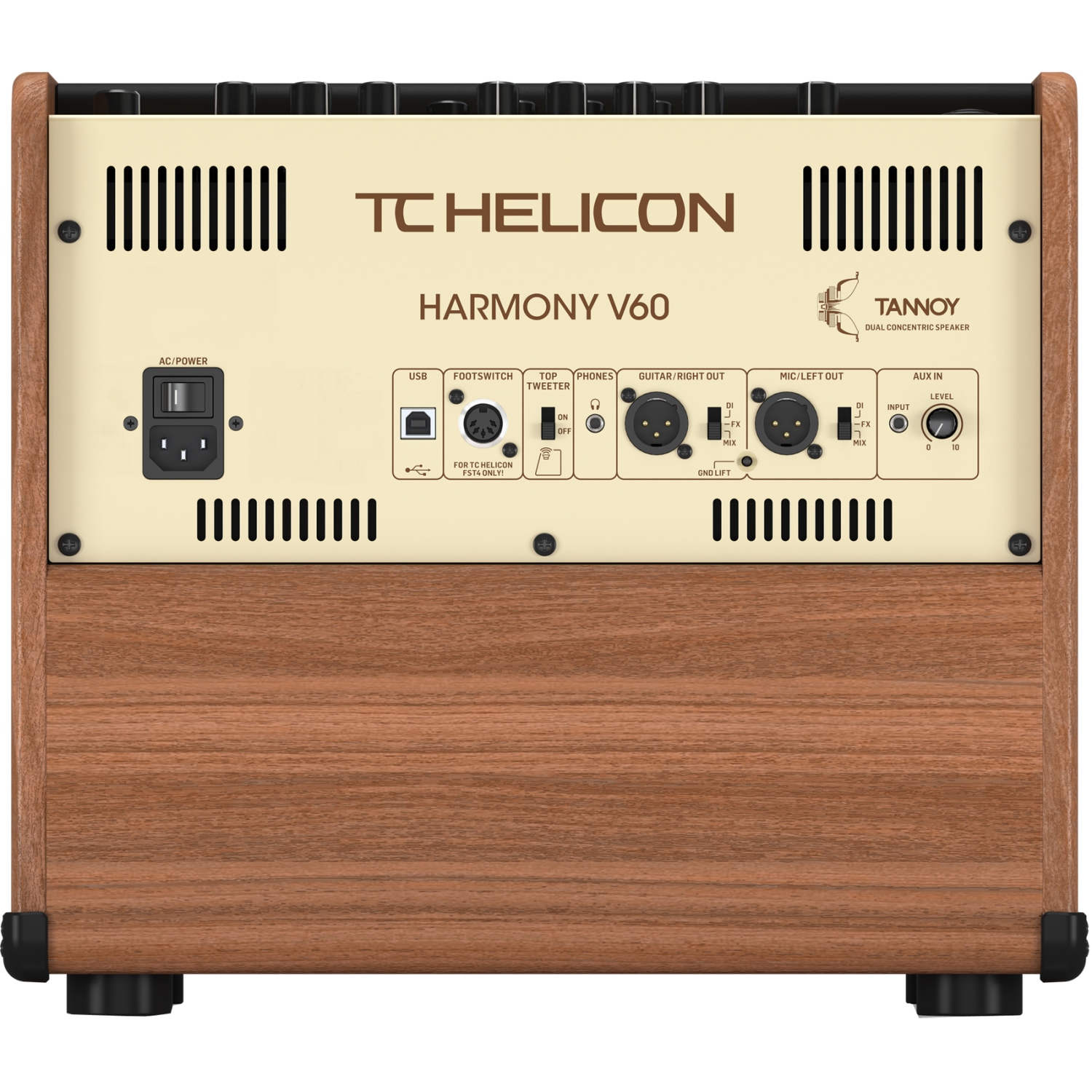 TC-Helicon Harmony V60 2-Channel Acoustic Amplifier