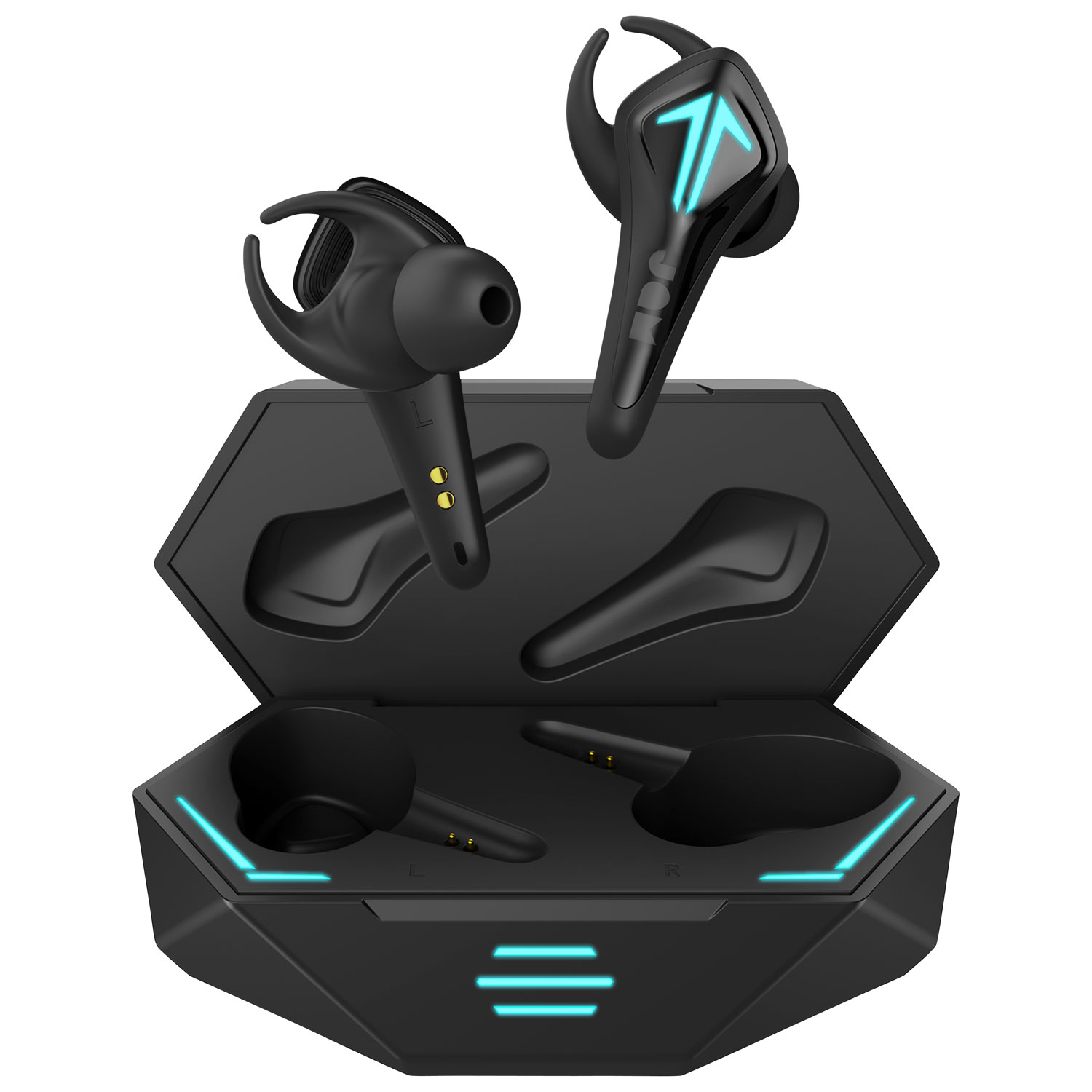 Écouteurs Sans Fil Intra-auriculaires - Faible Latence, étui Charge Avec Affichage Batterie, Pour Sport, Jeu