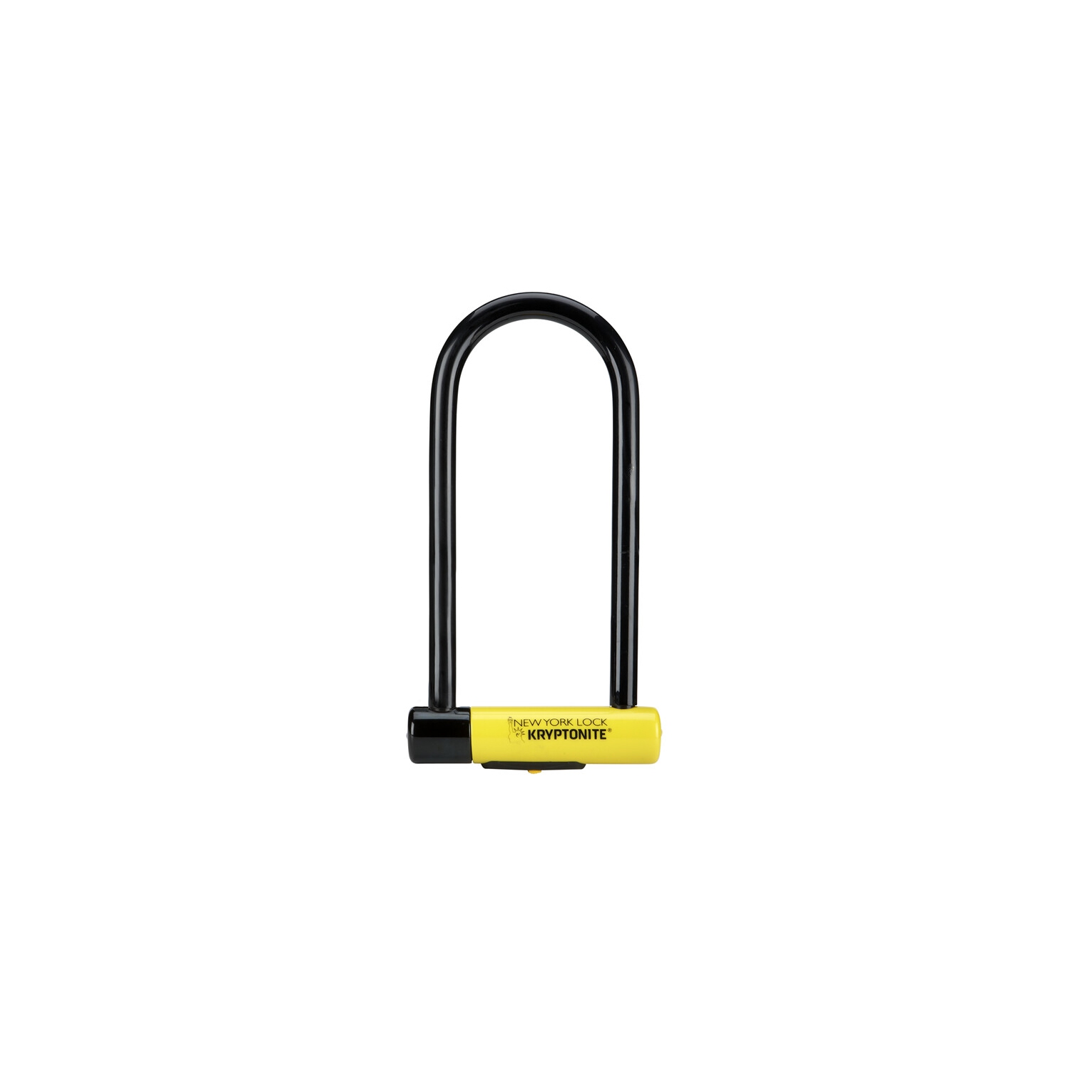 KRYPTONITE : NEW YORK LOCK LS : BLACK/YELLOW : 4IN X 10.25IN