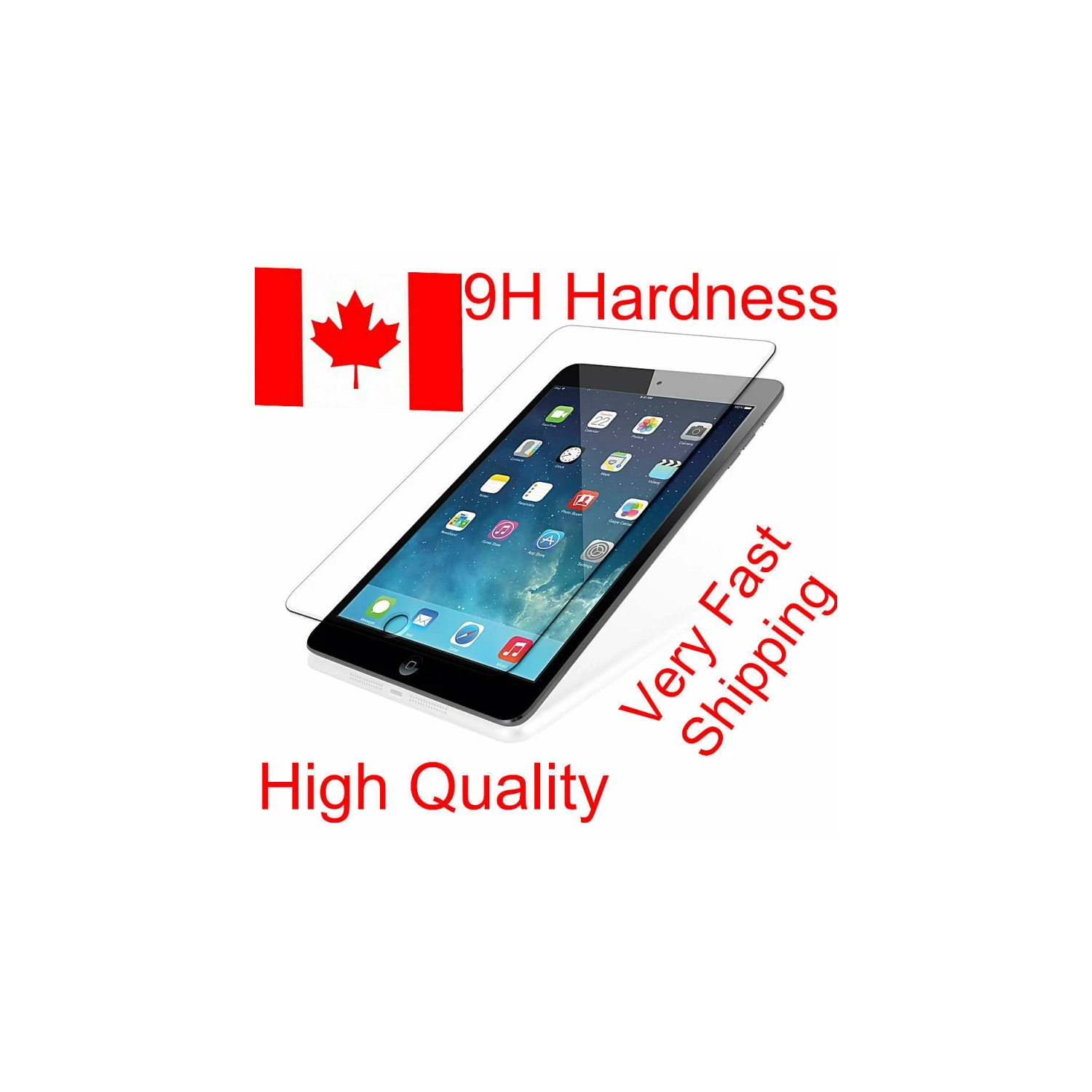 Protecteur d'écran en verre trempé Premium pour iPad Air 5/4 et iPad Pro 11 po - compatible avec face ID, film de protection Crystal Clear