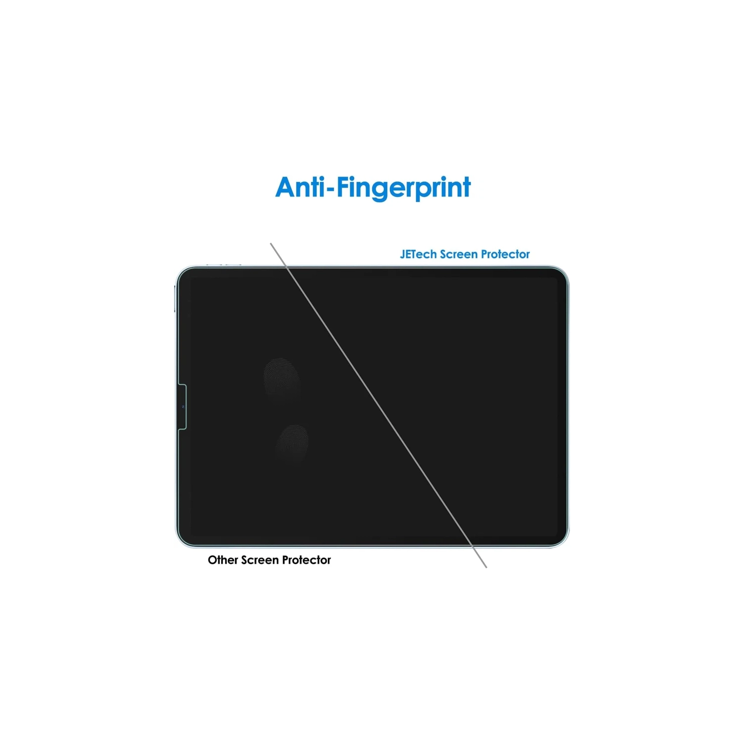 Protecteur d'écran en verre trempé Premium pour iPad Air 5/4 et iPad Pro 11 po - compatible avec face ID, film de protection Crystal Clear