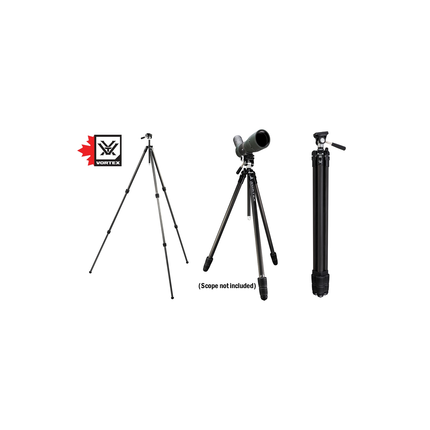 Vortex Ridgeview Carbon Tripod Kit