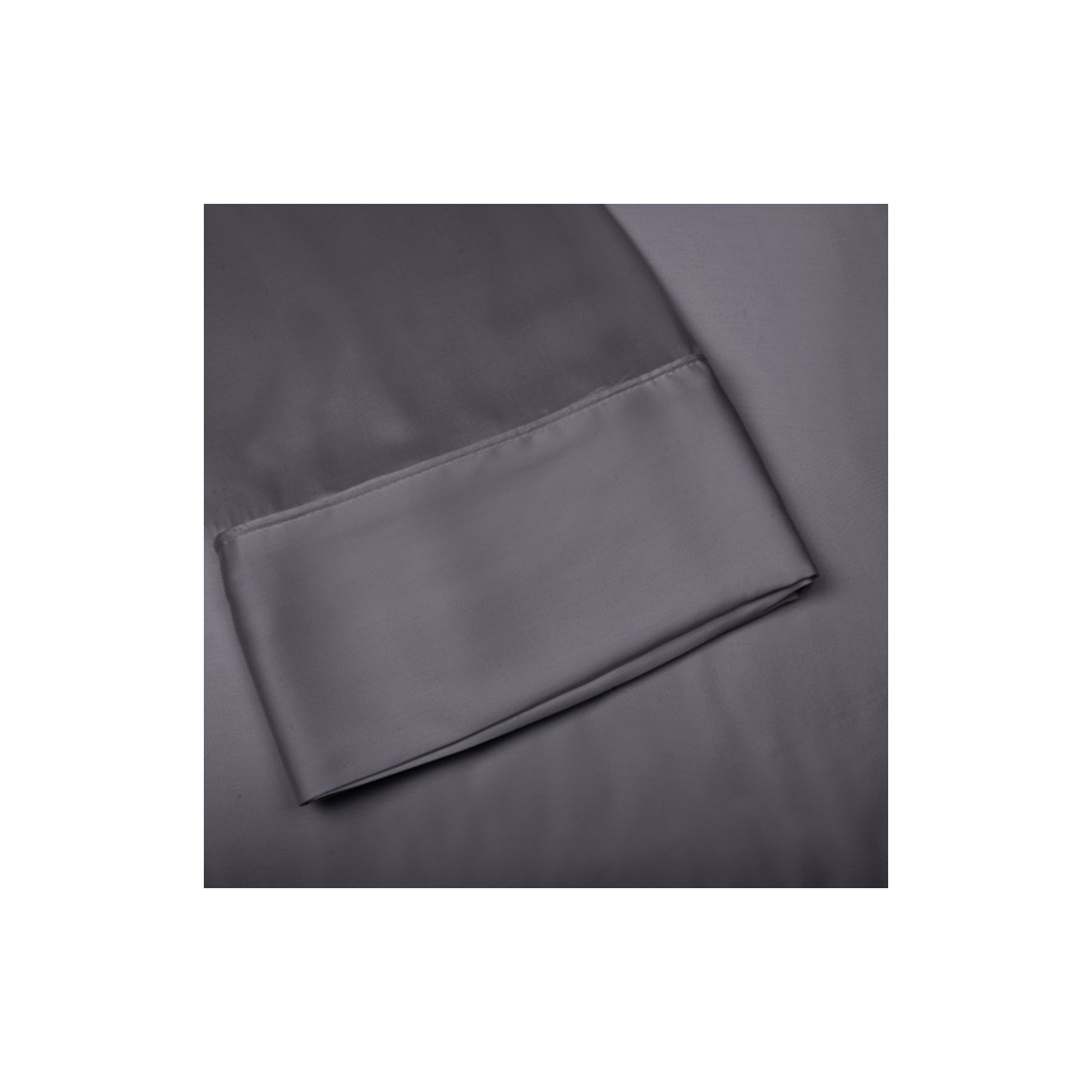 Sleep Country Bamboo Nights™ 2 Piece Pillowcase Set - Grey - Standard/Queen