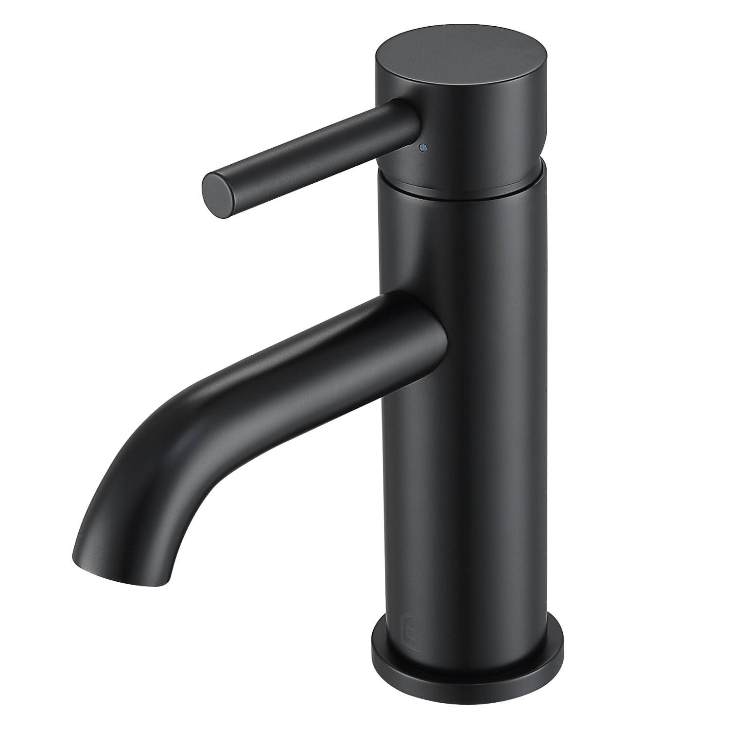 Ancona Valencia Series Single Lever Bathroom Faucet in Matte Black