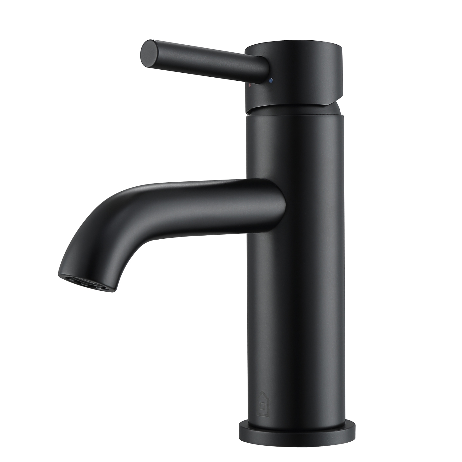 Ancona Valencia Series Single Lever Bathroom Faucet in Matte Black