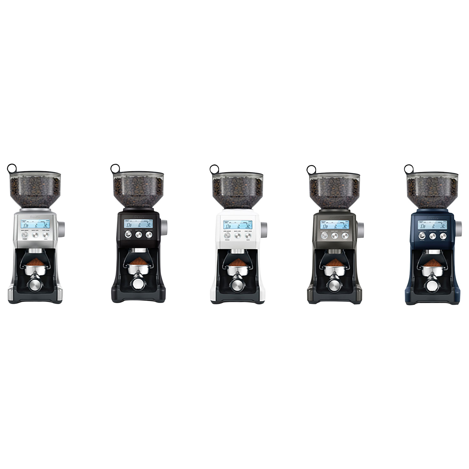 Breville Smart Grinder Pro Burr Coffee Grinder - Black Stainless Steel