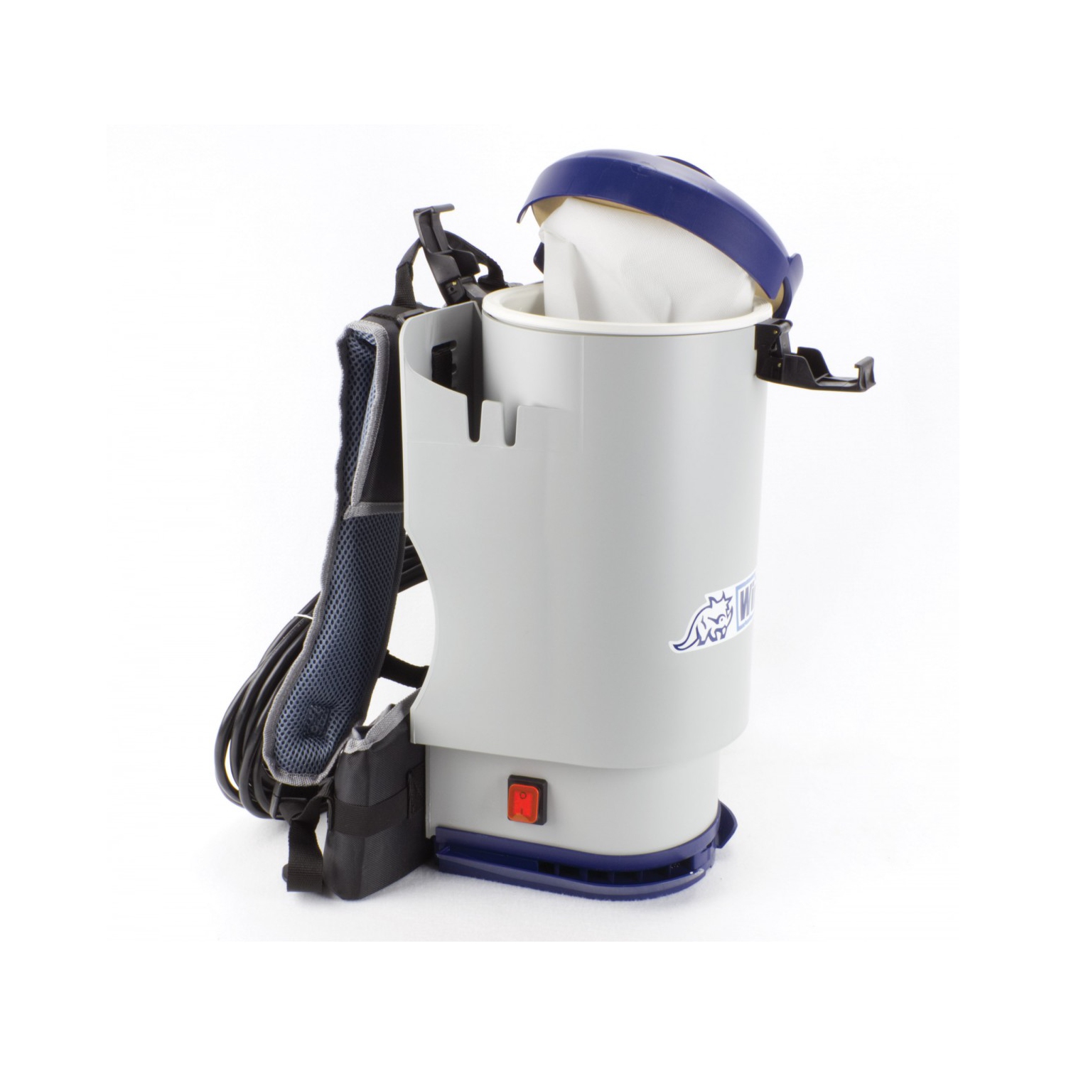 JVT1W Professional Backpack Vacuum - 1.5 gal Tank Capacity - With Complete Tool Set - HEPA Filtration - 30' (9 m) Power Cable - Cushion Shoulder