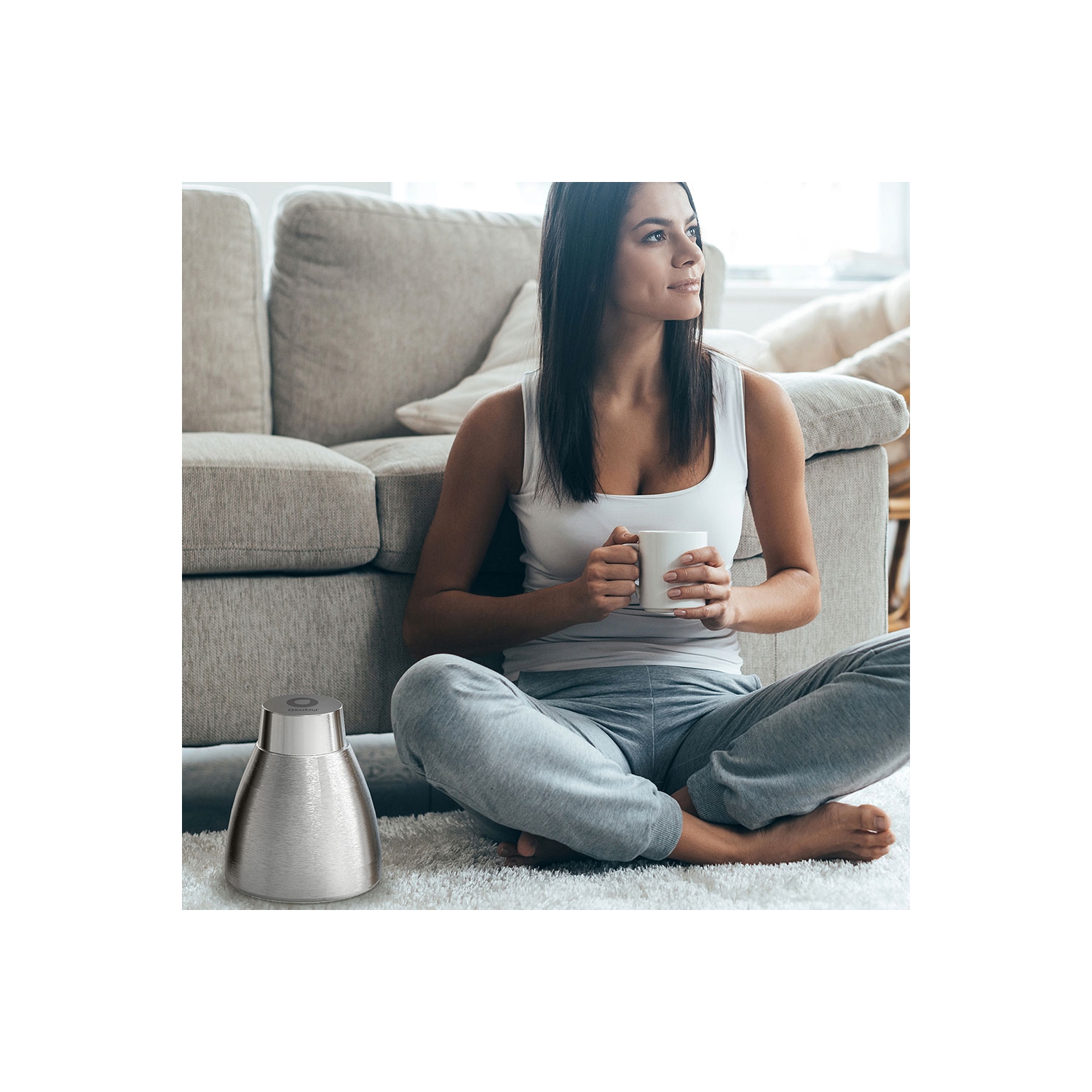 Asobu Copper Insulated Pour Over Coffee Maker Double-Wall Vacuum, Stainless-Steel Filter, Stays Hot Up to 12 Hours