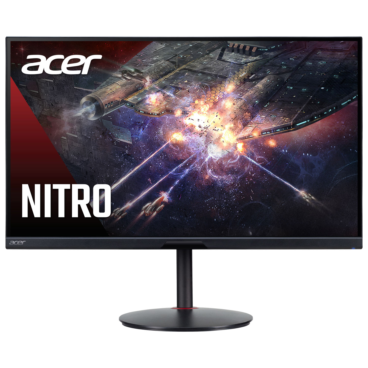 Acer Nitro 28" 4K Ultra HD 144Hz 1ms GTG IPS LED FreeSync Gaming Monitor (XV282K KV) - Black