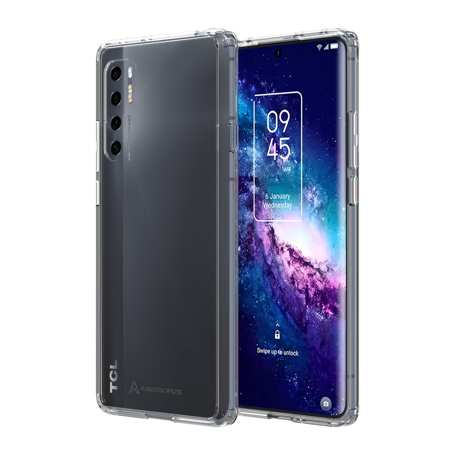 Axessorize ULTRA CLEAR Drop-tested Clear Case for TCL 20 Pro 5G