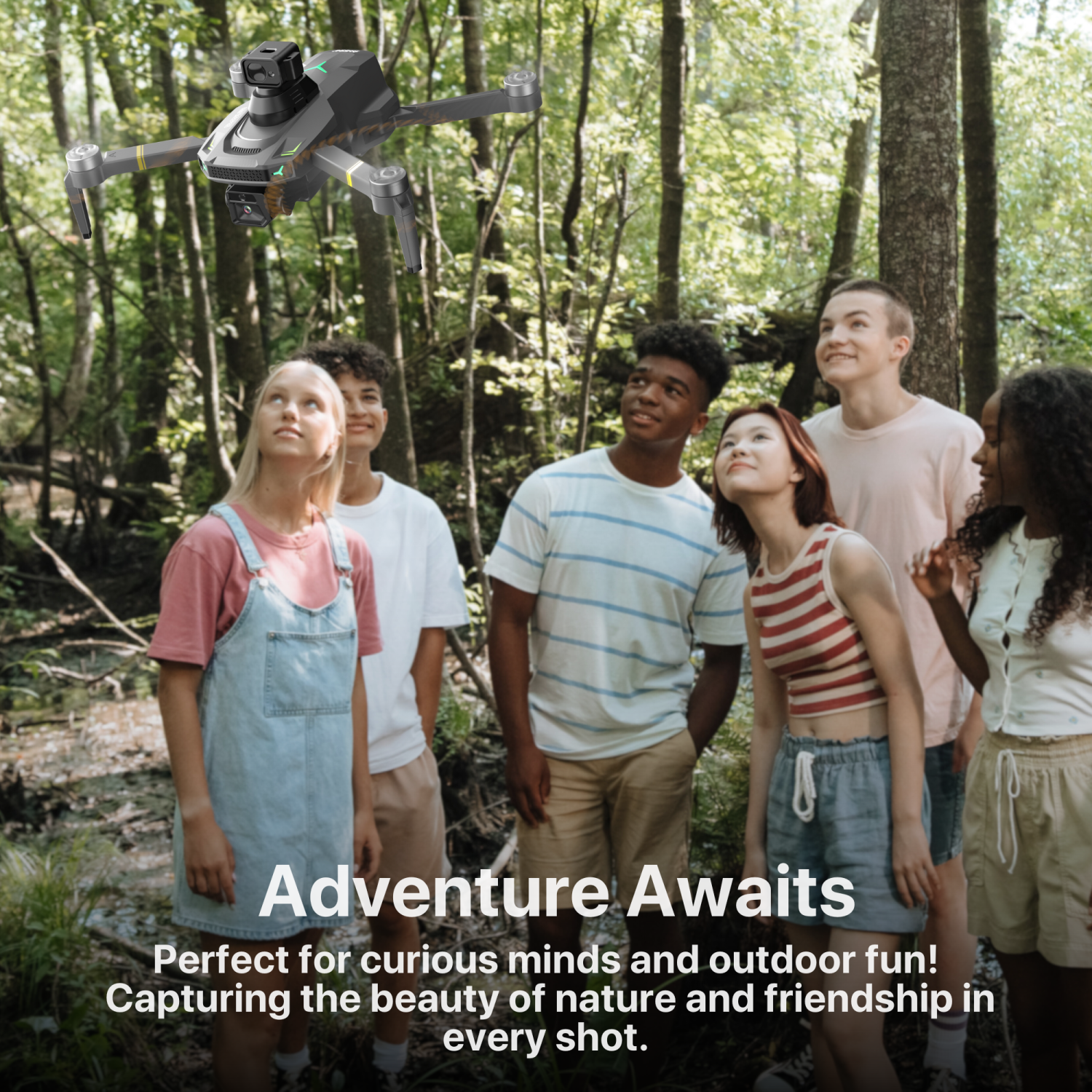 The Bigly Brothers E59 Mark III Delta Black Superior Edition, GPS Drone, Below 249 Grams, 4k Camera, 1 Key Return Home, All Around Obstacle