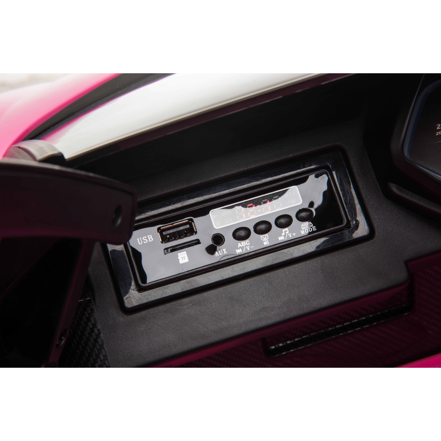 Voltz Toys 12V Ride On Car for Kids, Official Licensed Lamborghini SIAN, Battery Powered Electric Car with Remote Control, LED Lights and MP3 Player