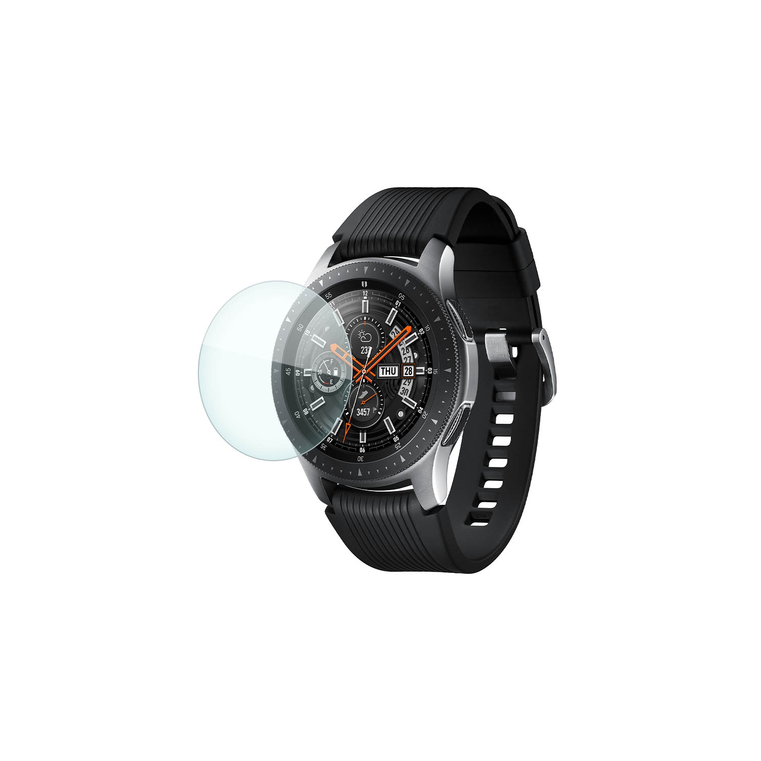 Protecteur d’écran de StrapsCo pour montre intelligente Galaxy Watch Samsung - Paquet 3 (3 protecteurs d’écran)