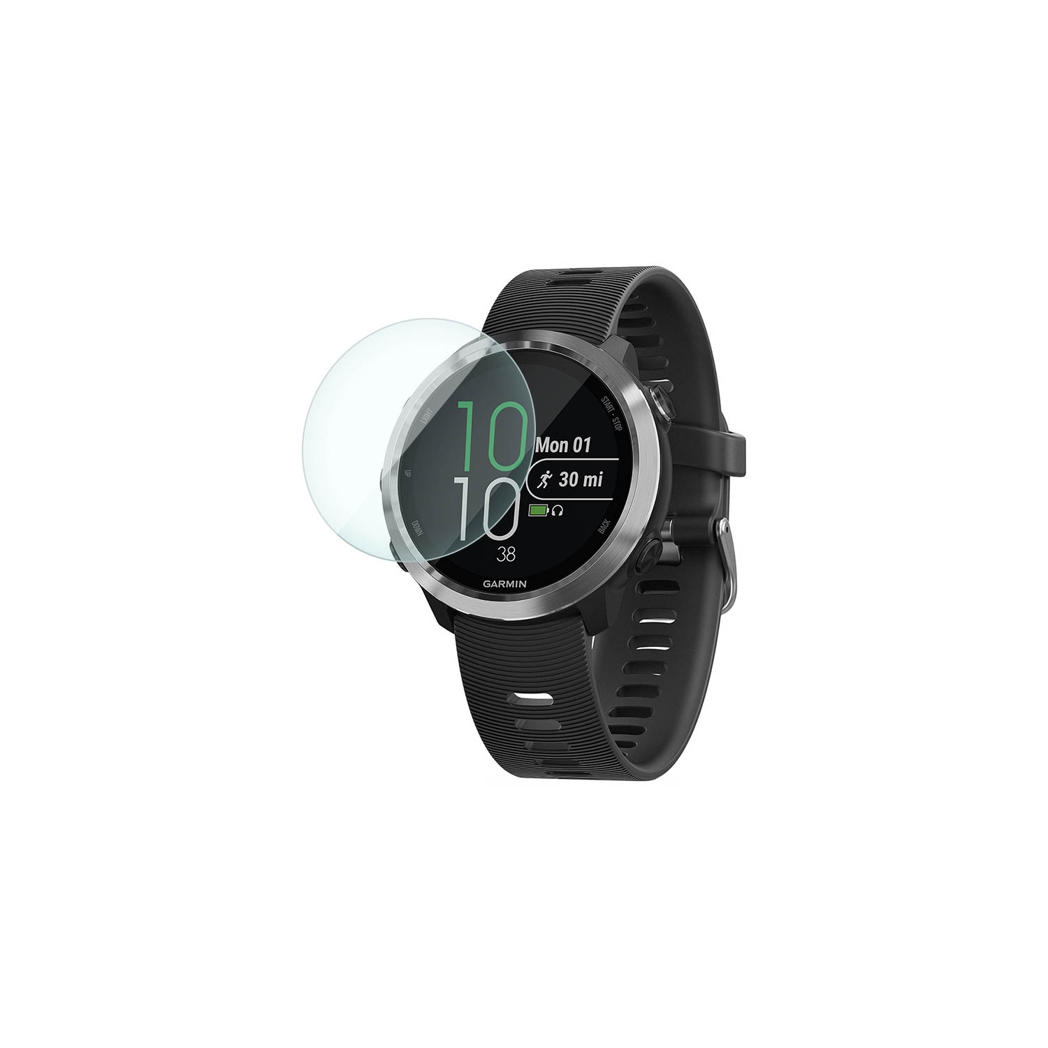 StrapsCo protecteur d'écran de film trempé pour Garmin Forerunner 645 - 3 Pack