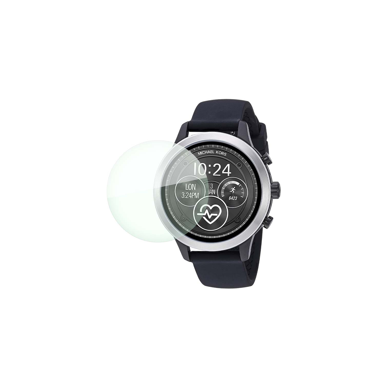 StrapsCo protecteur d'écran de film trempé pour Michael Kors Access Runway - 1 Pack