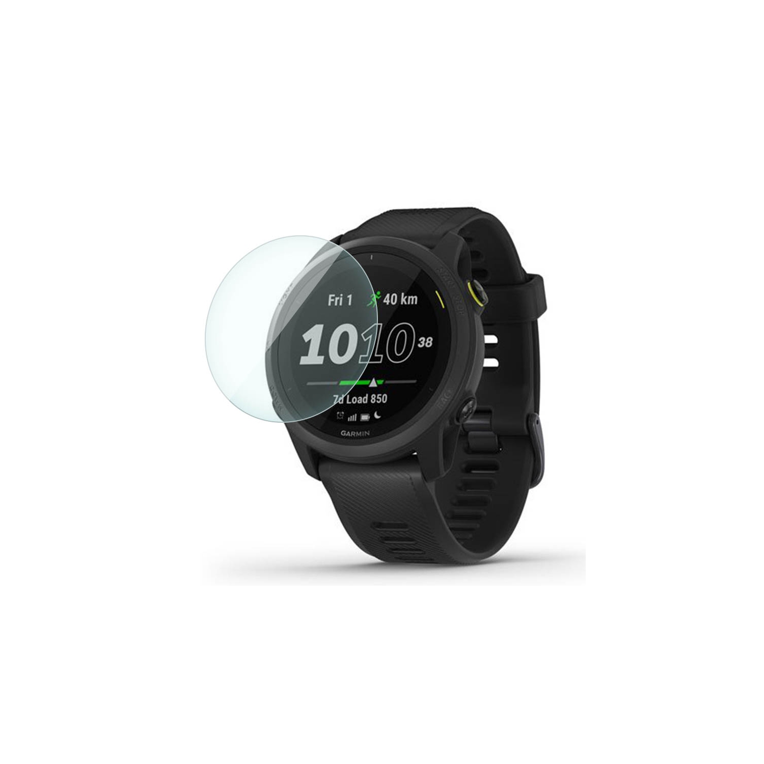 Protecteur d’écran de StrapsCo pour montre intelligente avec film trempé pour Forerunner 745 de Garmin - Paquet de 1