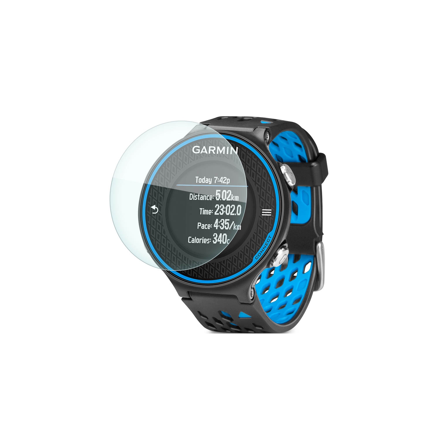 StrapsCo Tempered Film Smartwatch Screen Protector for Garmin Forerunner 620 - 1 Pack