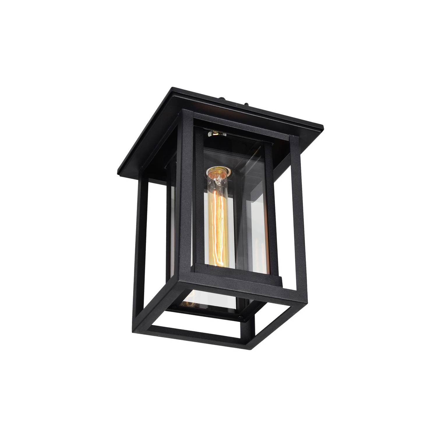 Winfield 1 Light Black Outdoor Hanging Light
