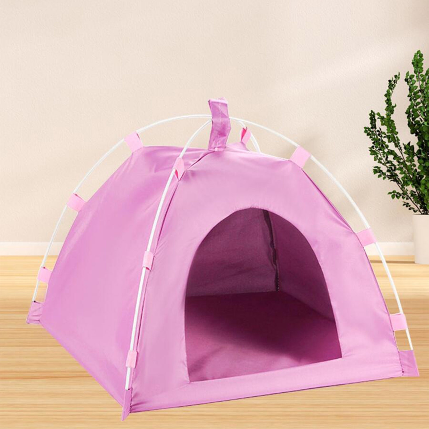 ISTAR Breathable Washable Pet Puppy Kennel Dog Cat Folding Indoor Outdoor House Bed Tent