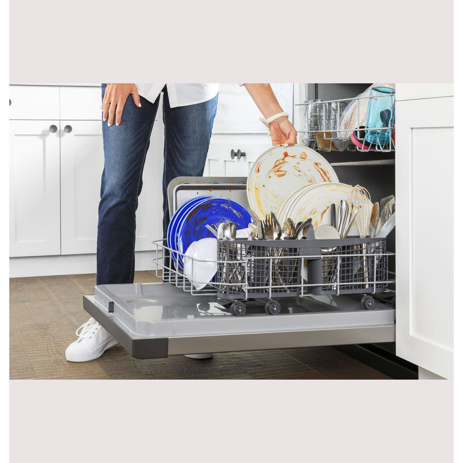 GE 24" 59dB Built-In Dishwasher - Stainless Steel